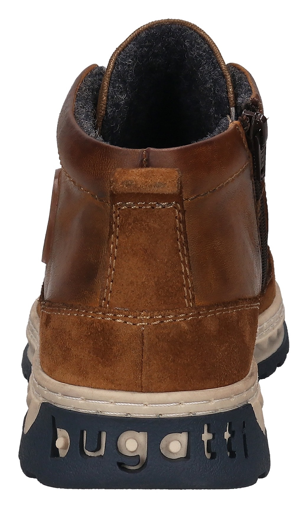 bugatti Schnürboots  High Top Sneaker, Stiefelette mit Innenreissverschluss