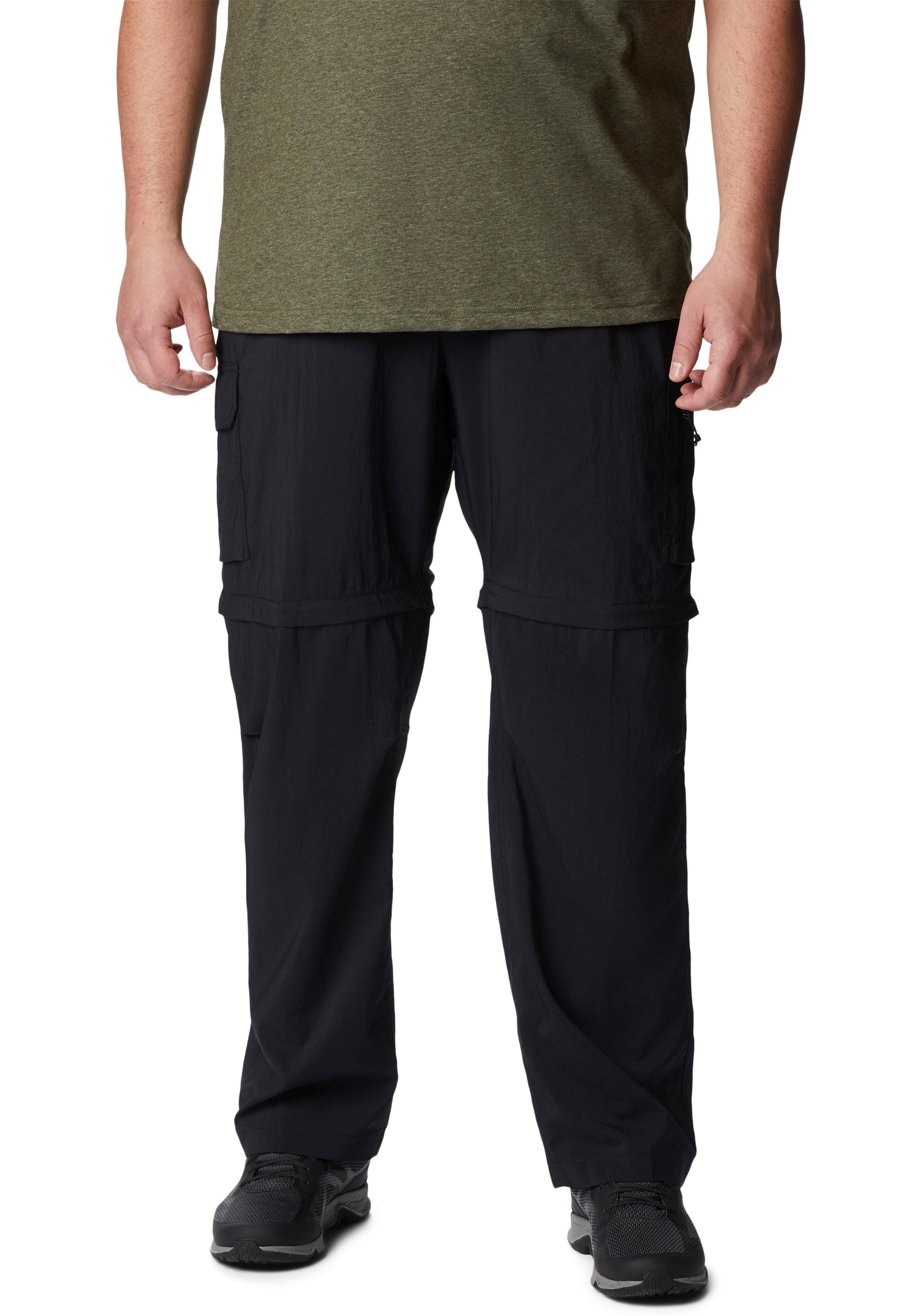 Image of Columbia Zip-off-Hose "Silver Ridge™ Utility Convertible Pant" atmungsaktives und schnell trocknendes Material, mit mehreren Taschen