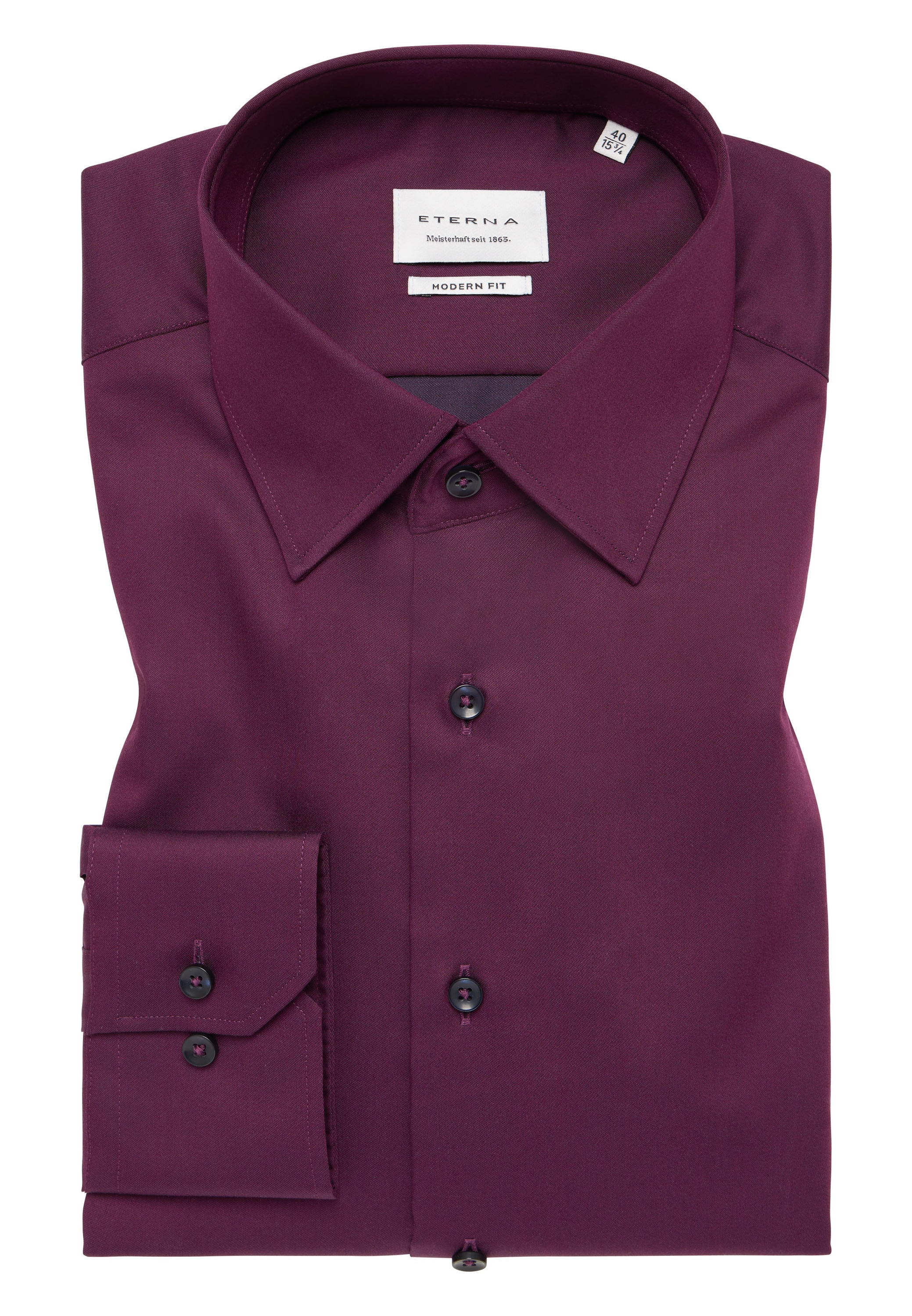 Eterna Chemise à manches longues »MODERN FIT« NON IRON (bügelfrei)