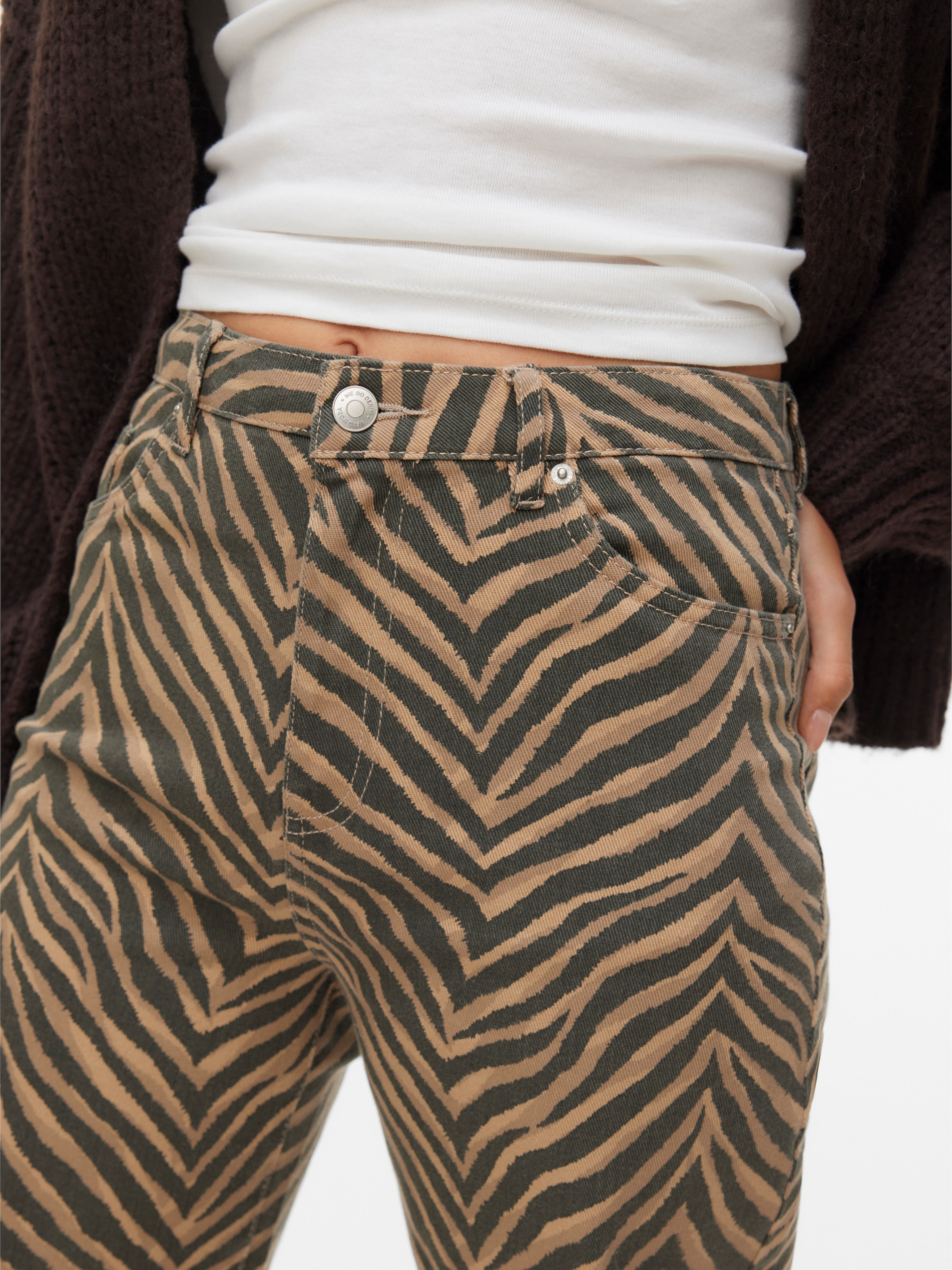 Vero Moda High-waist-Jeans »VMTESSA HR WIDE STRETCH AOP JEANS NOOS«