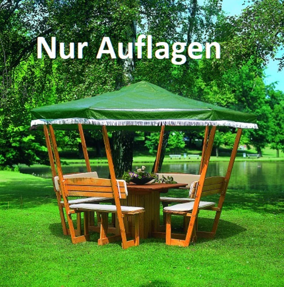 promadino Polsterauflage, für Pavillion »Rosenheim« beige