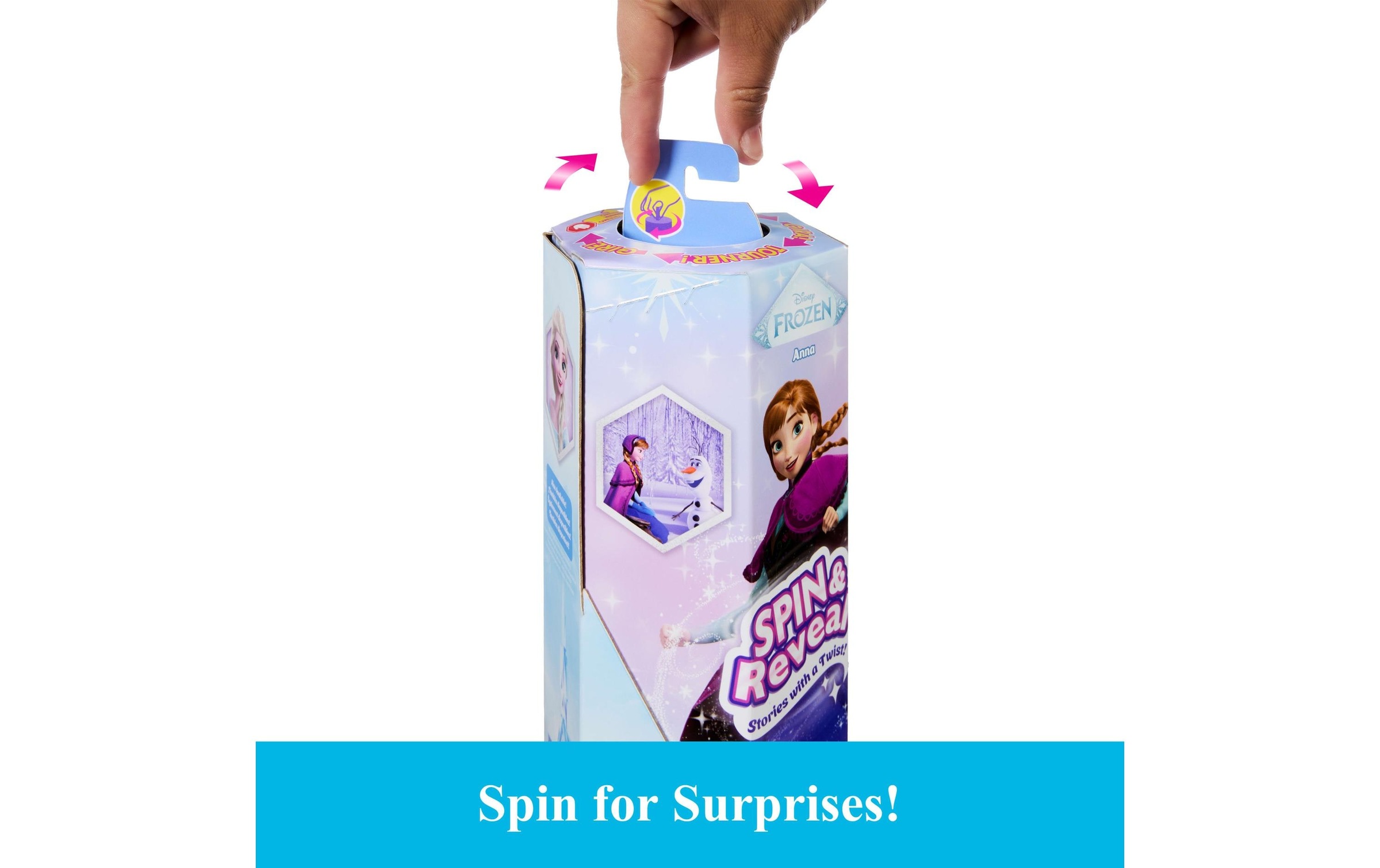 Disney Frozen Anziehpuppe »Frozen Eiskönigin Spin & Reveal Anna«