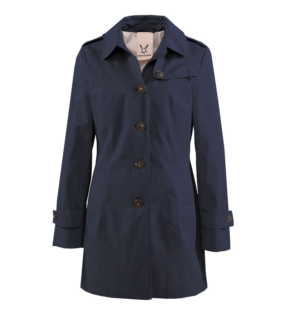 Fuchs Schmitt Manteau court Lightweight Cotton, Regular Fit, Schulterklappen