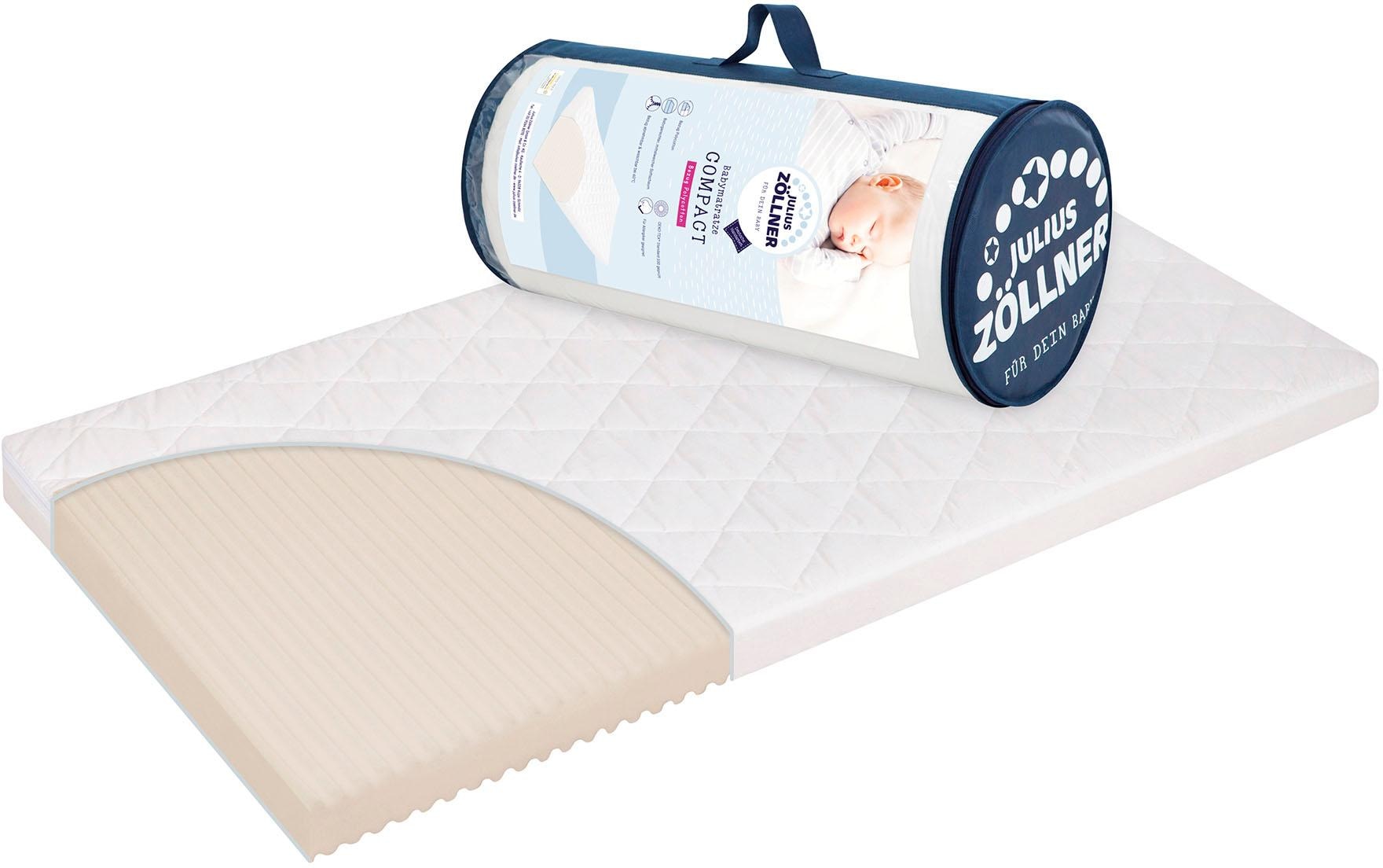 Julius Zöllner Kindermatratze »Compact Rollmatr.«, 6 cm hoch, (1 St.), einfaches Handling