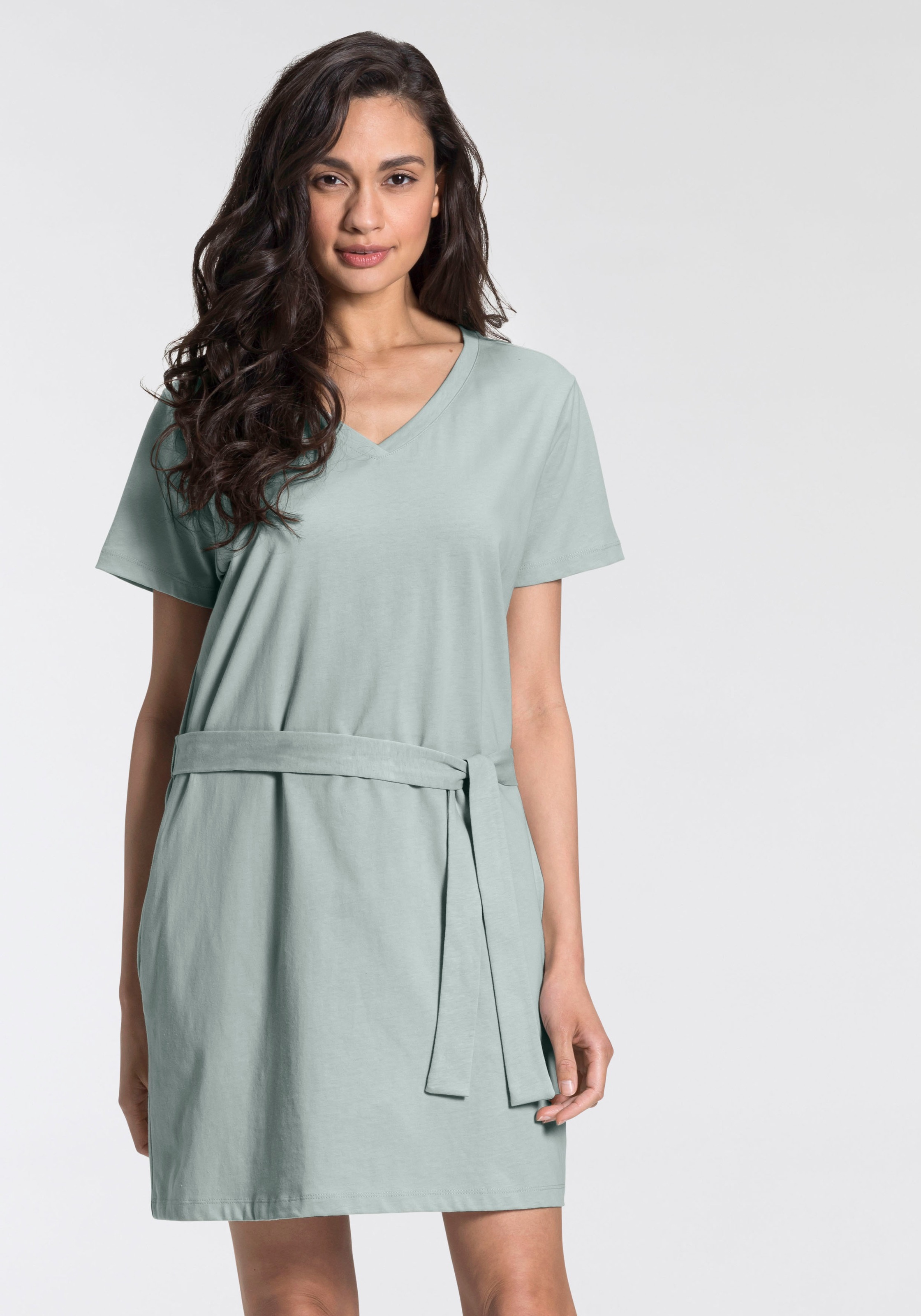 Image of GOODproduct Jerseykleid »Circular Collection«, (mit Bindegürtel) bei Ackermann Versand Schweiz