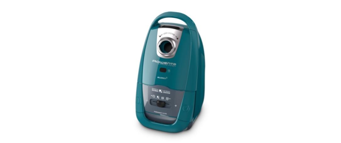 Rowenta Bodenstaubsauger »Silence Force Allergy+ Blau«, 450 W, mit Beutel