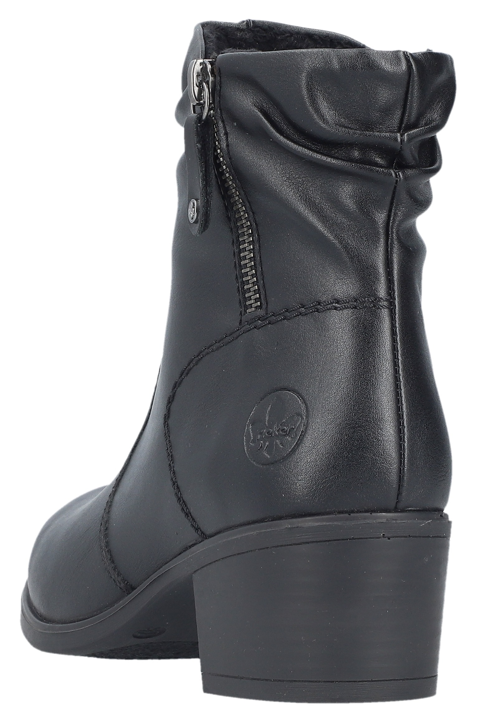 Rieker Stiefelette  Boots, Klassik-Stiefelette, Blockabsatz, mit slouchy Schaft