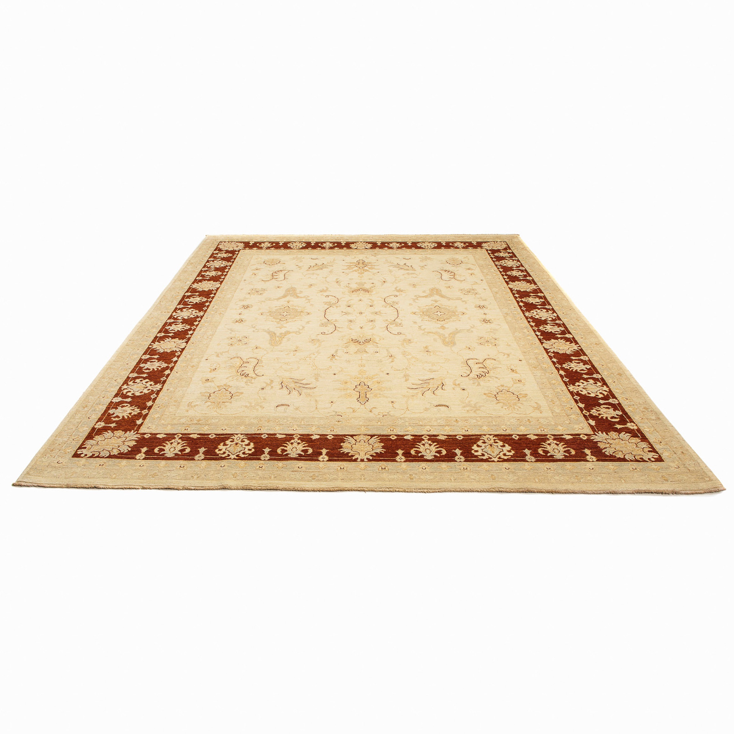 Image of morgenland Orientteppich »Ziegler - 295 x 234 cm - beige«, rechteckig, 6 mm Höhe, Wohnzimmer, Handgeknüpft, Einzelstück mit Zertifikat bei Ackermann Versand Schweiz