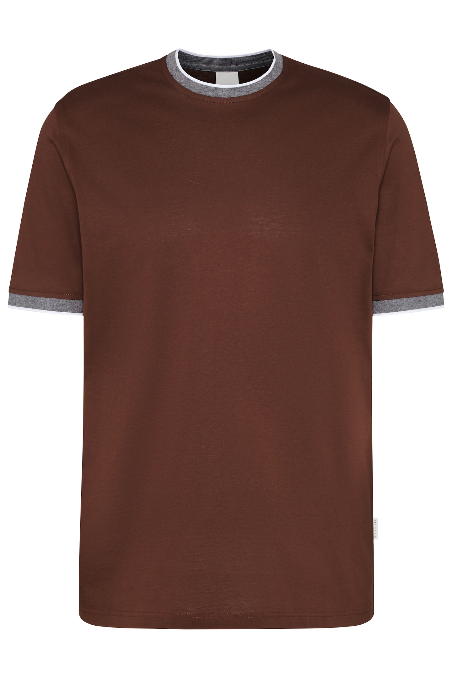 bugatti T-Shirt, mit Kontraststreifen