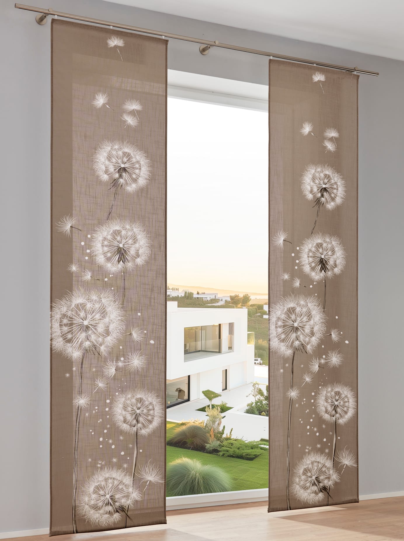 heine home Rideau coulissant Velcro 1 cuis tlg.