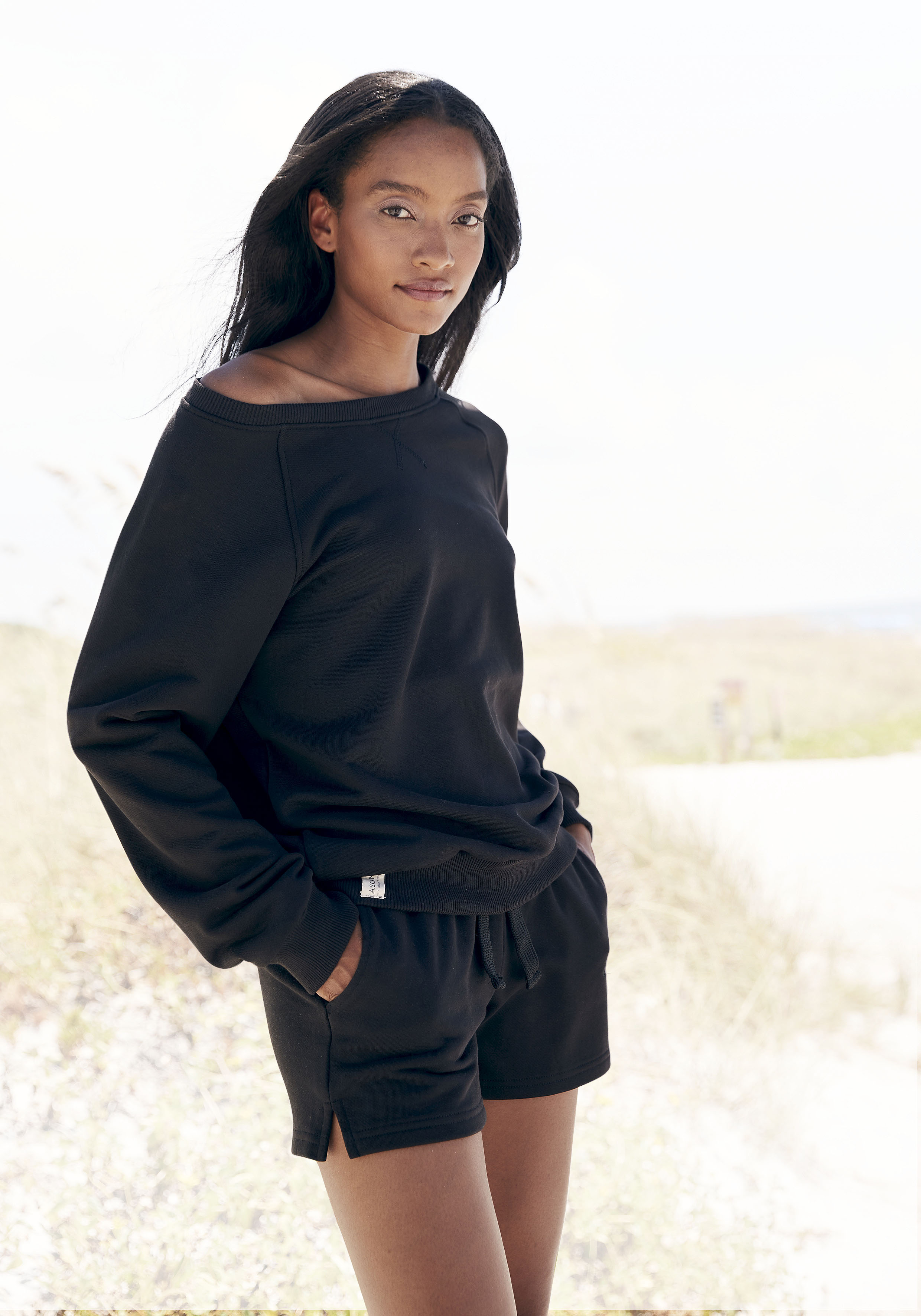 Sweatshirt, aus organischer Baumwolle