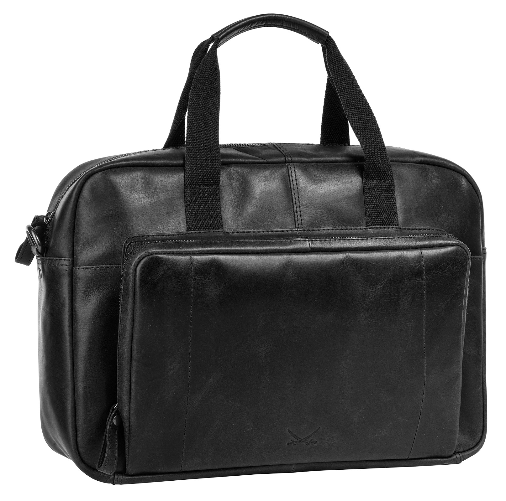 Sansibar Aktentasche »Businessbag Black«, echt Leder