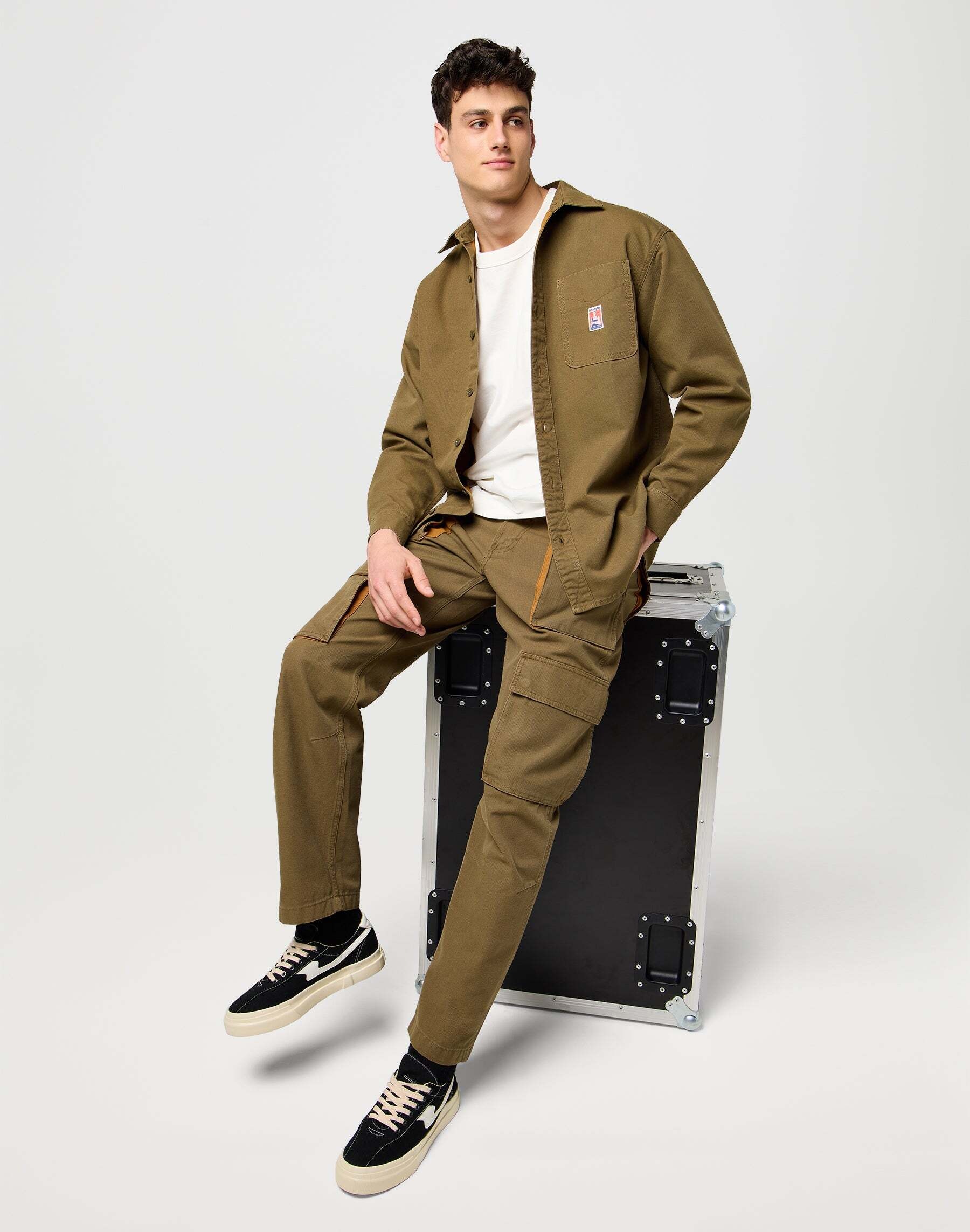 Wrangler Pantalon cargo »WRANGLER Cargohose Cj Rel Cargo Pant«