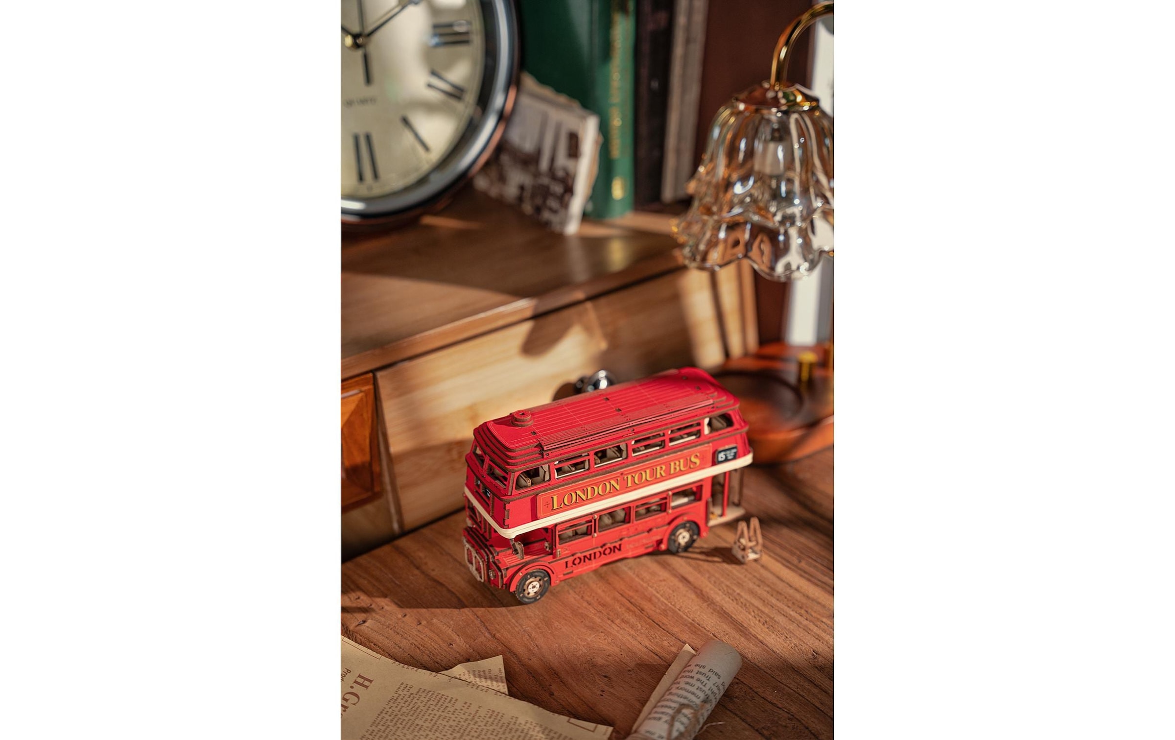   Kit de modèles réduits »RoboTime London Tour Bus 255-teilig«