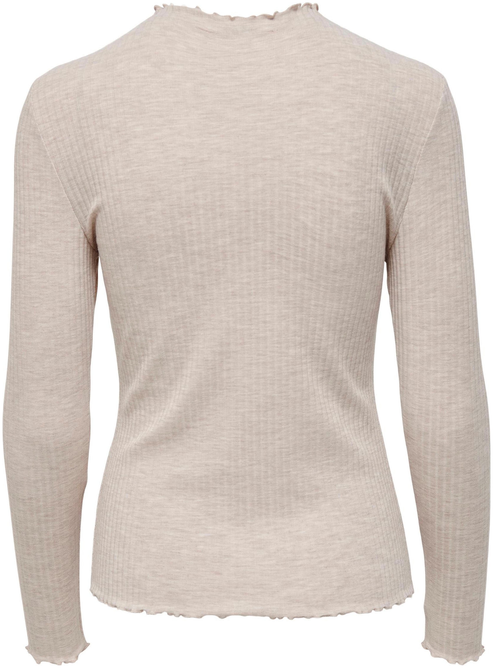 ONLY Langarmshirt »ONLEMMA L/S HIGH NECK TOP«