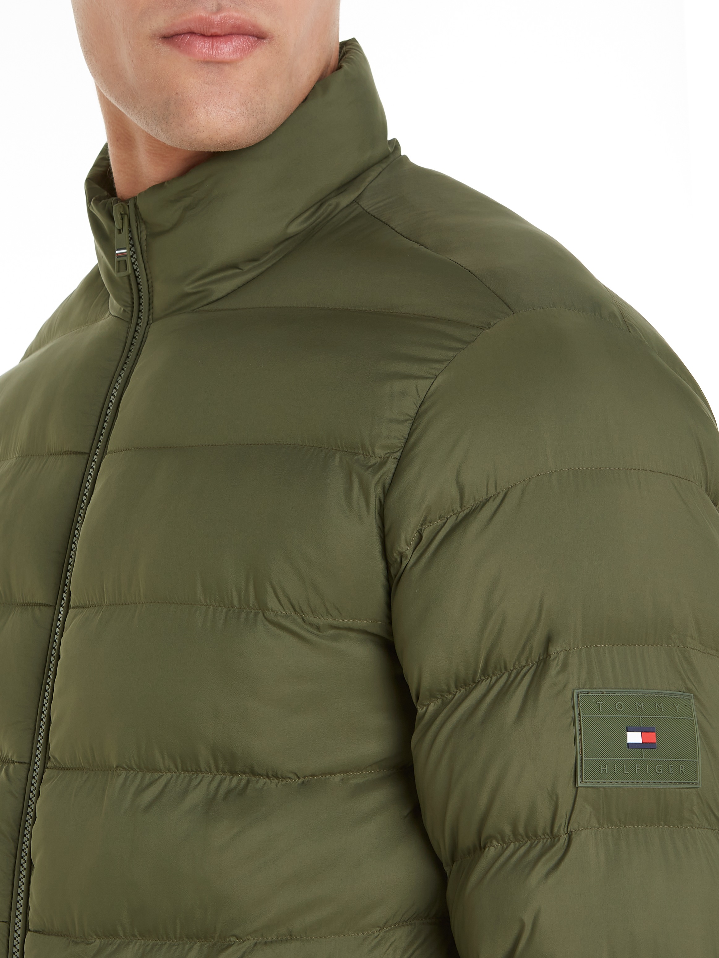 Tommy Hilfiger Steppjacke »MID WEIGHT STAND COLLAR JACKET«