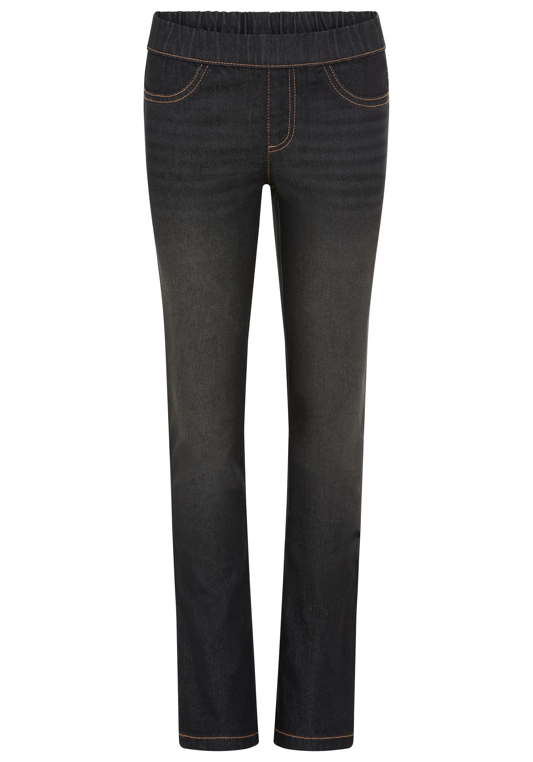 H.I.S Jeansjeggings »Jeggings mit leicht ausgestelltem Bein« eng anliegende Passform, innenliegender Gummizug am Bund