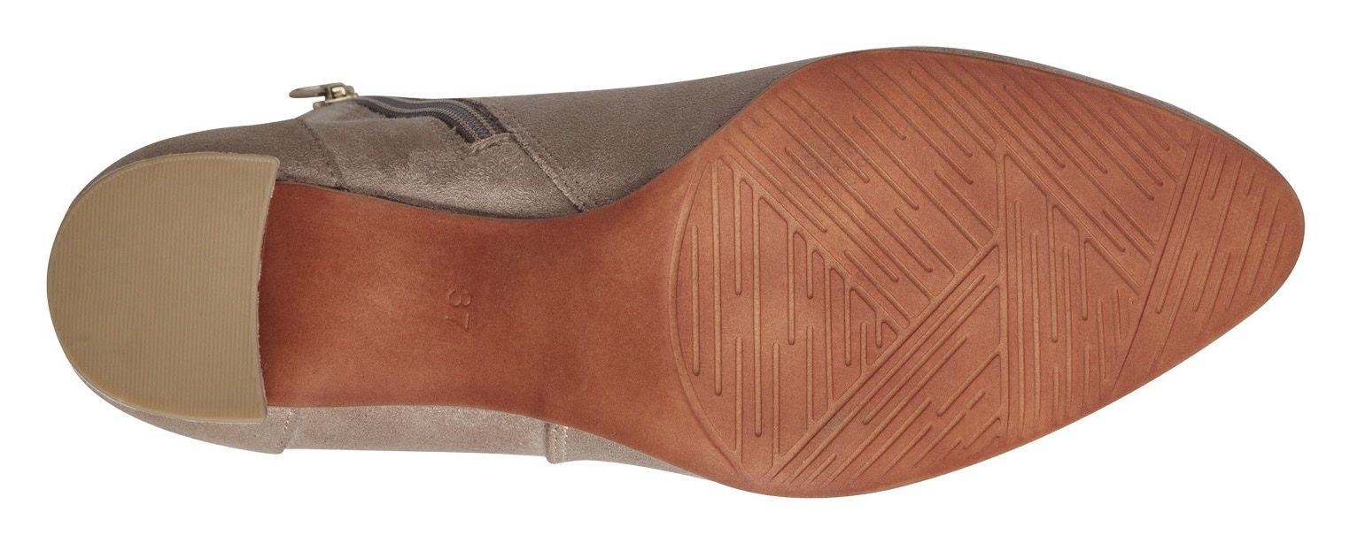 MARCO TOZZI by GMK Bottines »LODE«  , talon bloc, chaussure de soirée, chaussure business, équipement Feel Me