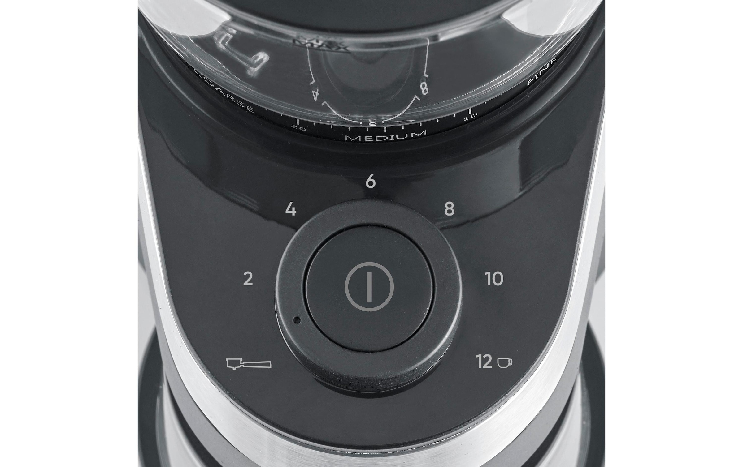 Severin Moulin à café »KM 3880« Scheibenmahlwerk 240 gBohnenbehälter bis 240g Bohnen, Aromaverschluss, Mahlgrad in 30 Stufen einstellbar