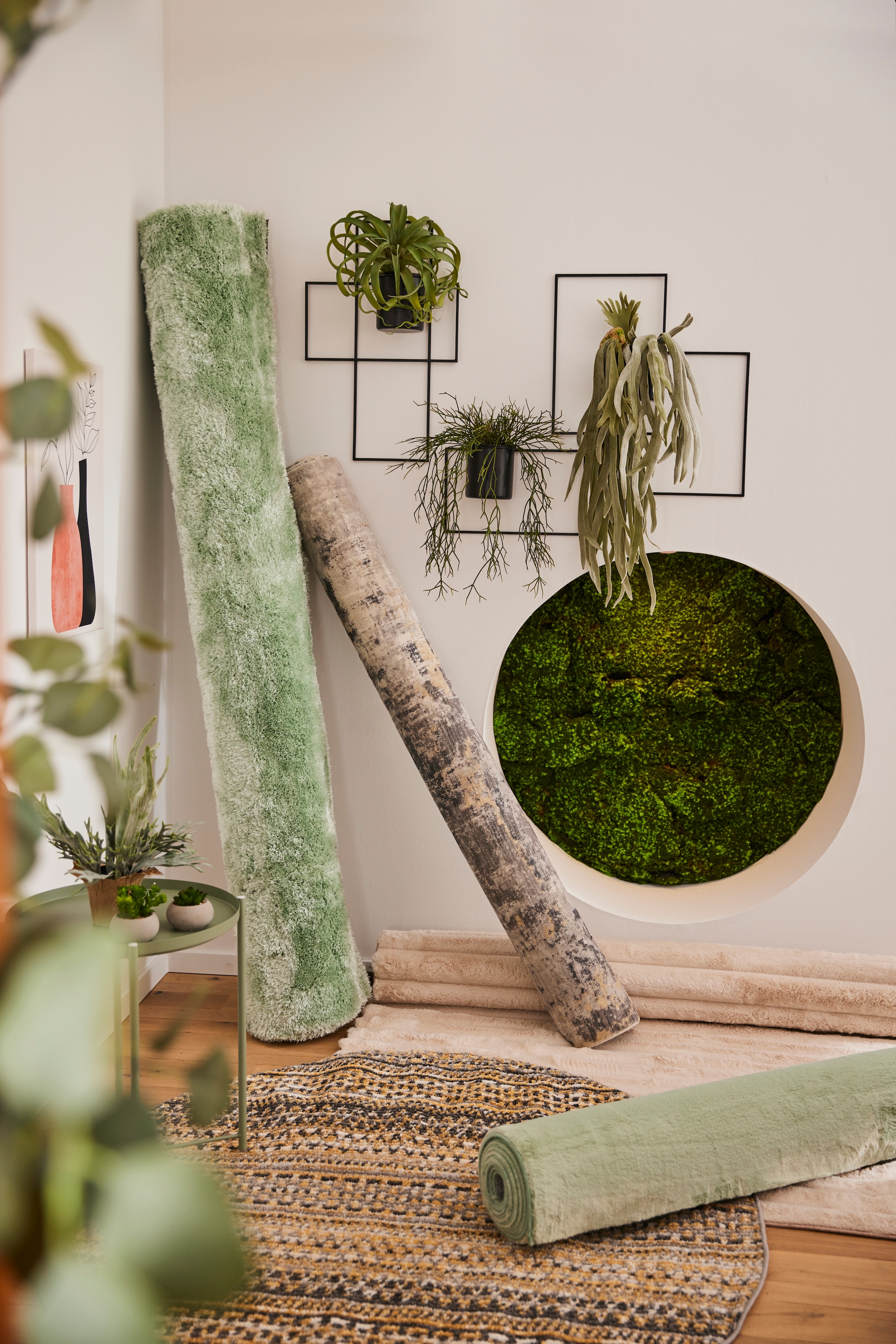my home Teppich »Melanie, Kunstfellteppich, besonders weich, Hoch-Tief-Effekt«, rechteckig, 15 mm Höhe, Kaninchenfell Optik, Wohnzimmer, Schlafzimmer, auch als Läufer