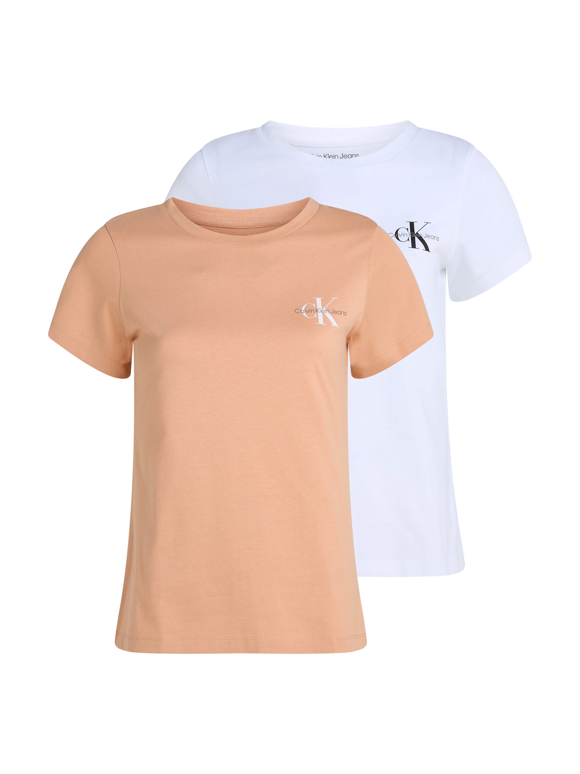 Calvin Klein Jeans T-Shirt »2-PACK MONOLOGO SLIM TEE«