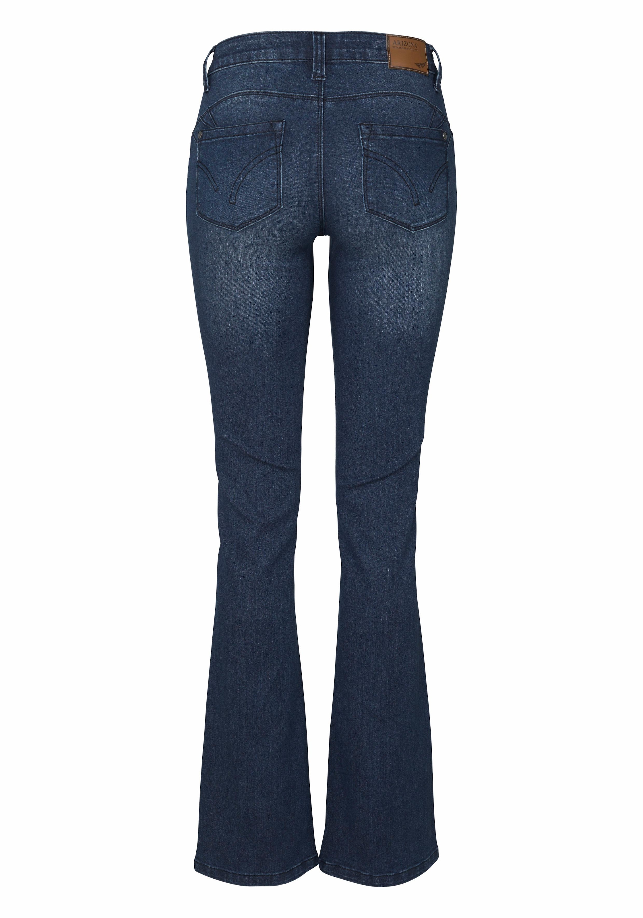 Arizona Bootcut-Jeans »Shaping«, Mid Waist