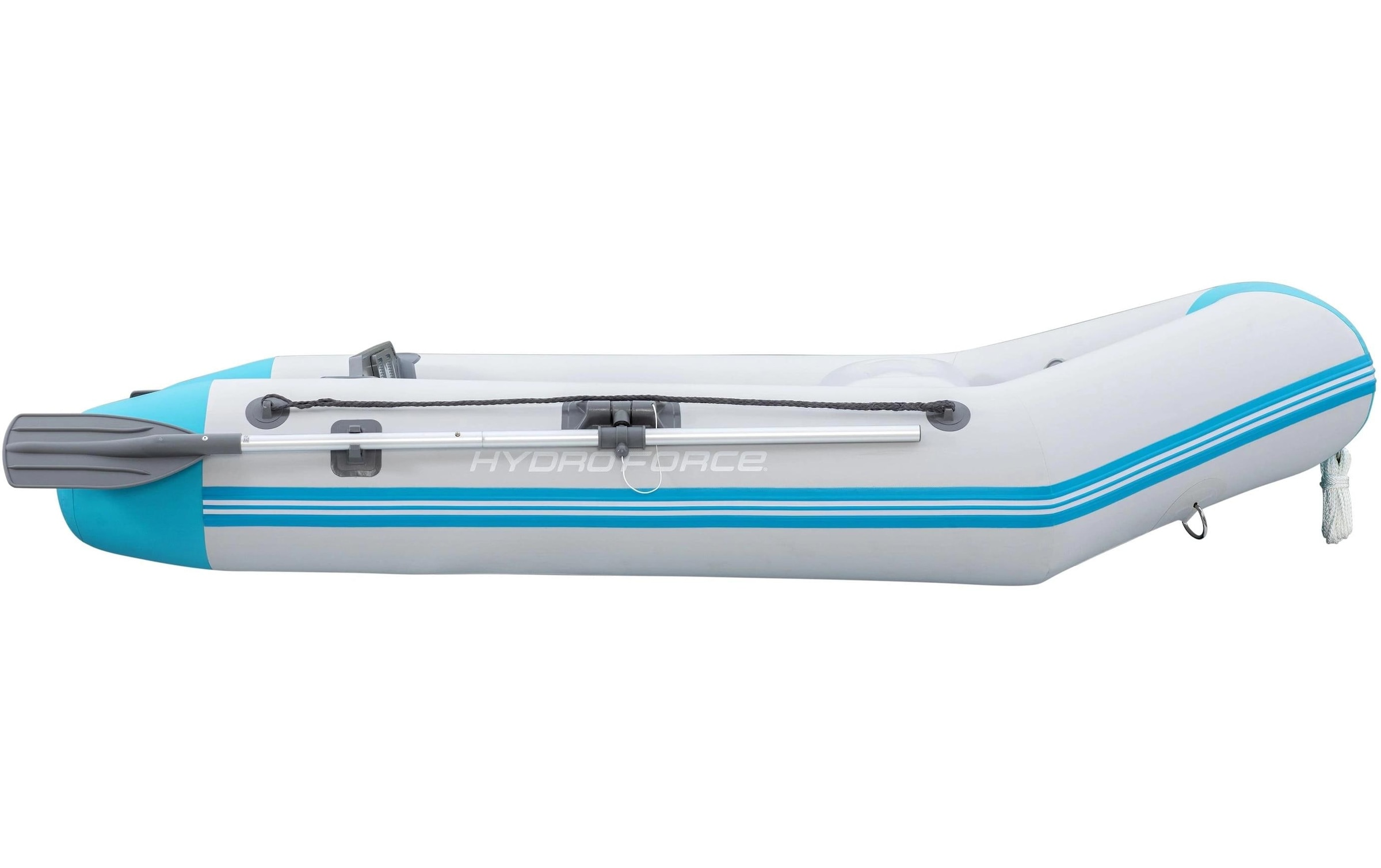 Bestway Schlauchboot »Corinth Elite Sport Boat Set, 230 x 130 x 33 cm« Aufblasbares Sportboot für 2 Personen mit Motorhalterung