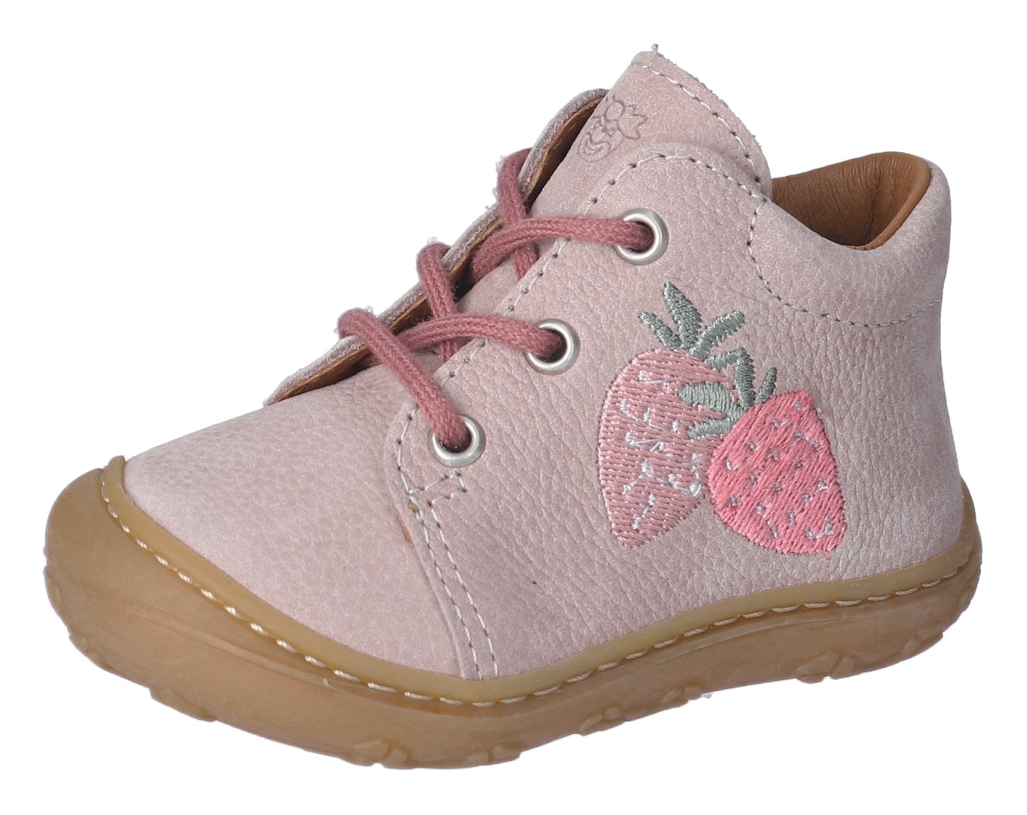Image of PEPINO by RICOSTA Lauflernschuh "MECKI WMS: mittel", Schnürschuh mit Lederinnenausstattung, Grössenschablone zum Download