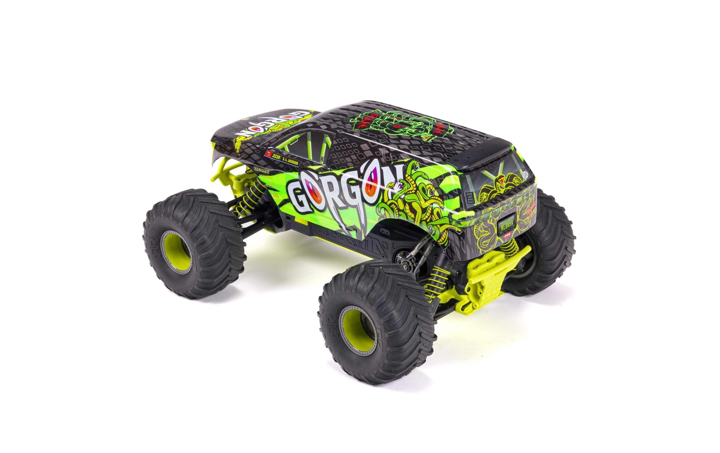 RC-Boot »Arrma Truck Gorgon MEGA 550 RWD Gelb RTR«
