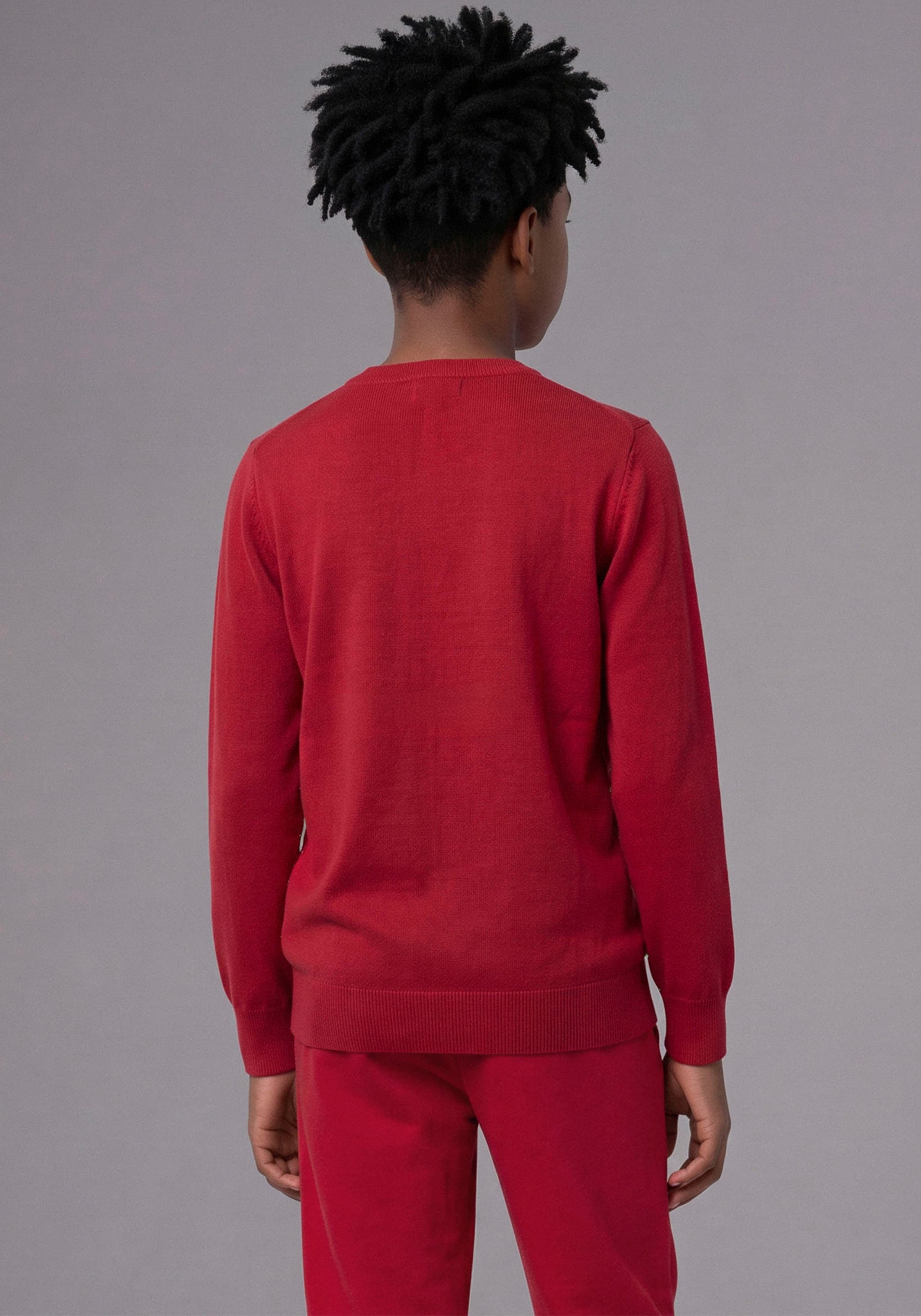 H.I.S Sweat-shirt »2er Packung H.I.S Sweatshirts mit Logoprint«, 2er Paquet, 2 sweats avec impressions de logo, col rond, manches longues, pour garçons

