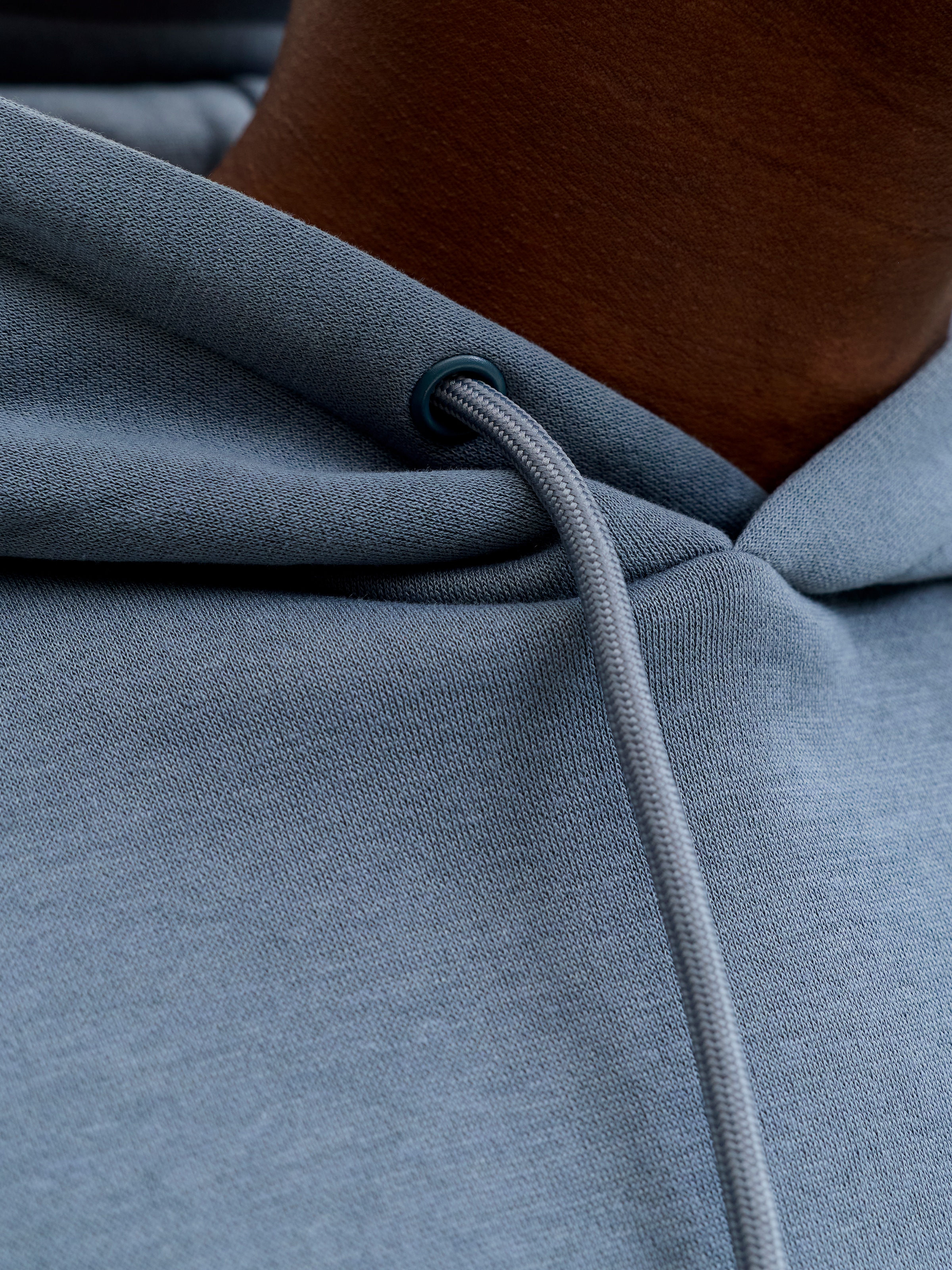 Jack & Jones Sweat à capuche »JJEBRADLEY SWEAT HOOD NOOS«, Materialmix, relaxed fit
