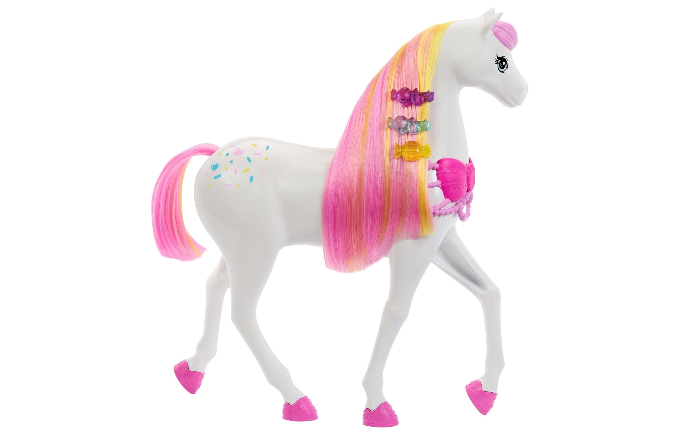 Barbie Spielwelt »Barbie in Der Nussknacker, Pferd und Schlitten« Pferd mit duftender Mähne