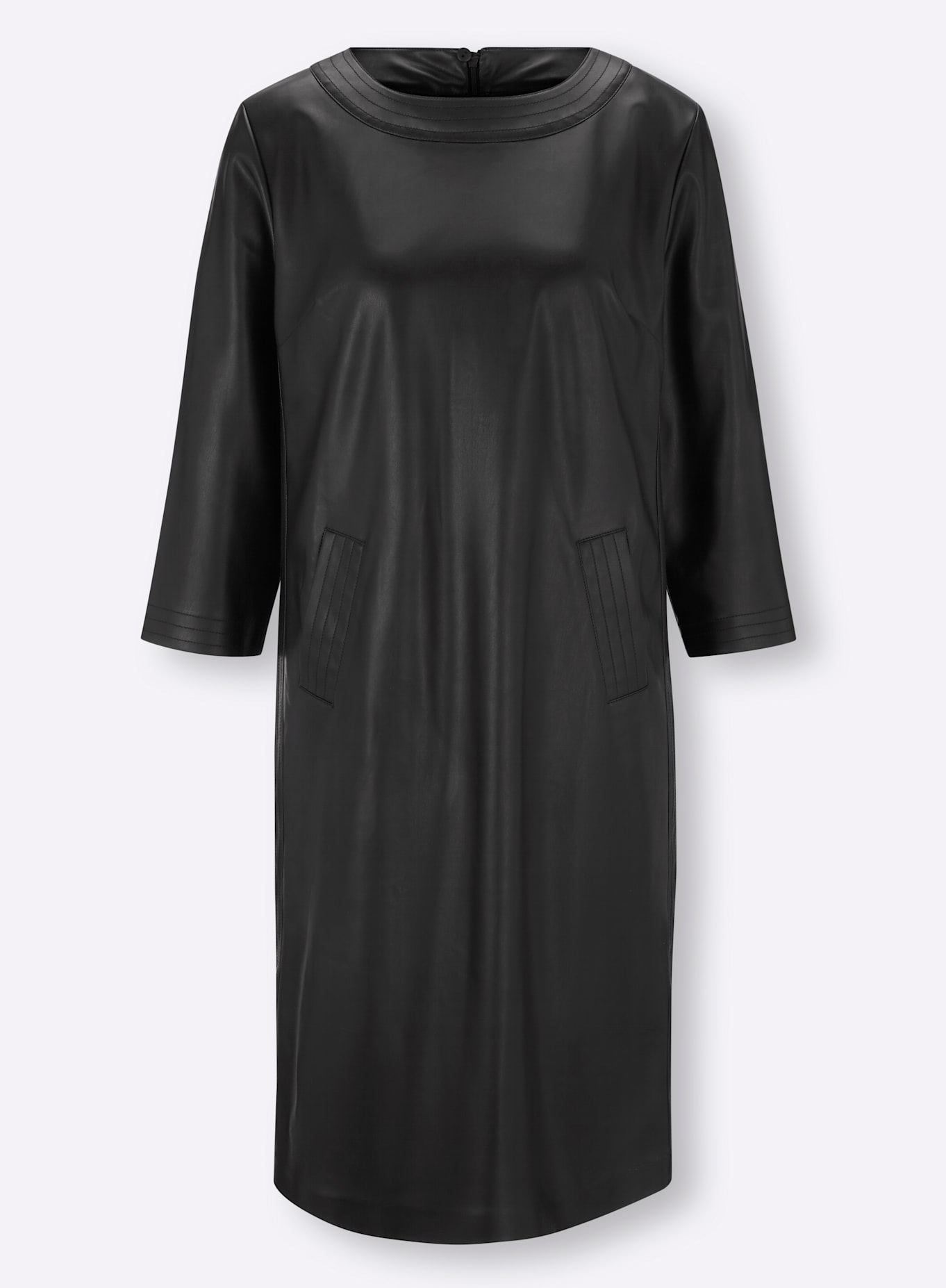 heine Lederkleid »Lederimitat-Kleid«