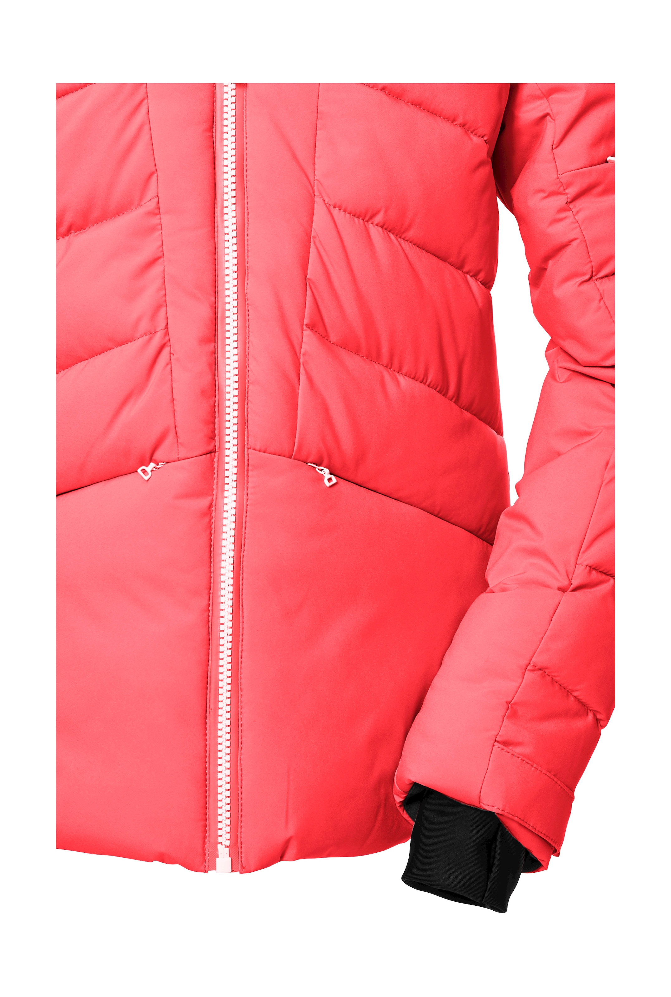 Killtec Skijacke »KSW 116 GRLS SKI QLTD JCKT«, Wasserabweisende, winddichte Winterjacke mit Schneefang