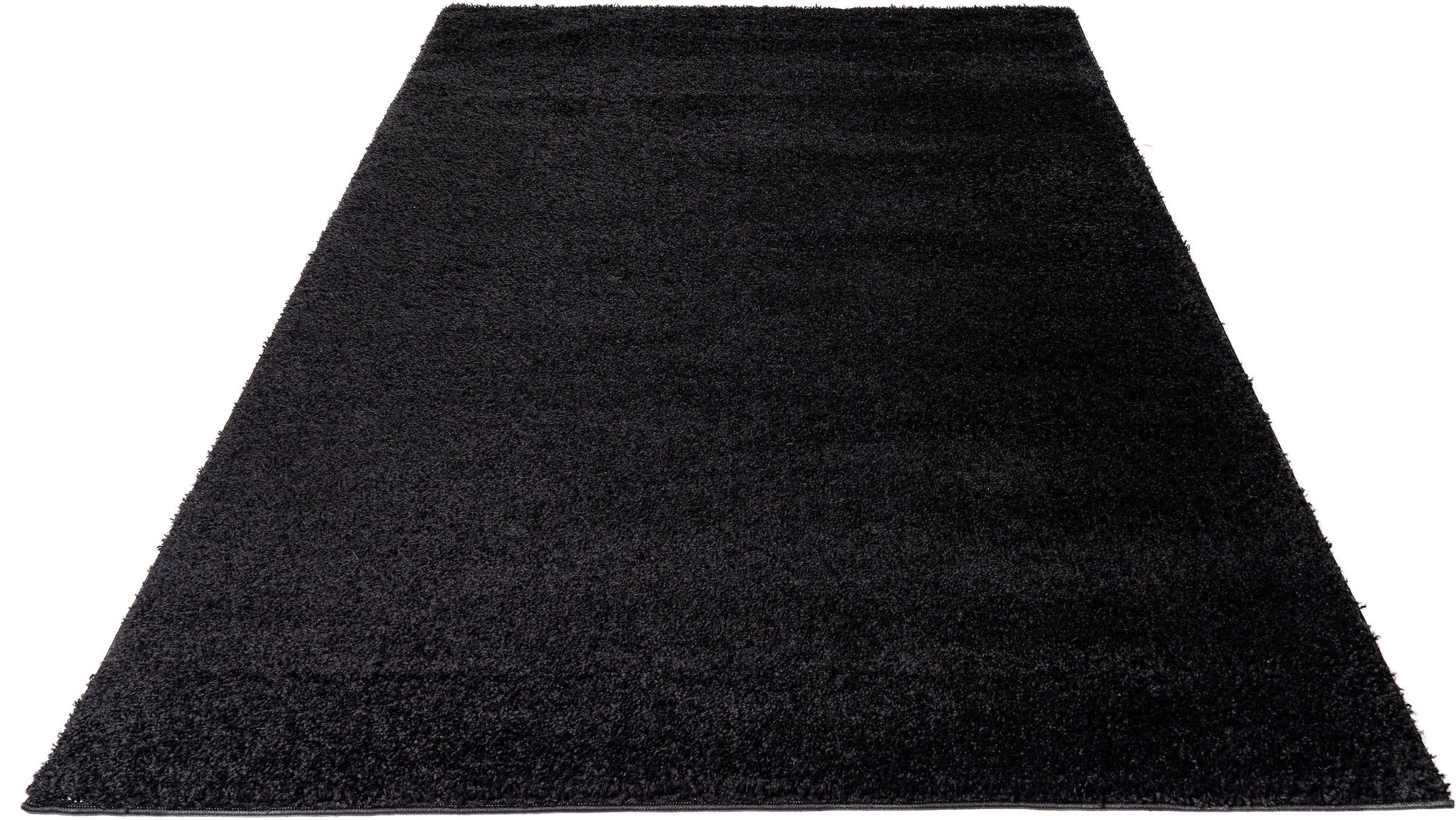Bruno Banani Hochflor-Teppich »Shaggy Soft«, rechteckig, 30 mm Höhe, gewebt, Uni Farben, besonders weich und kuschelig