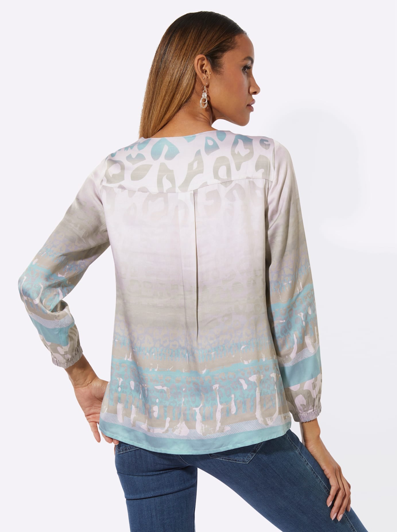 creation L Langarmbluse