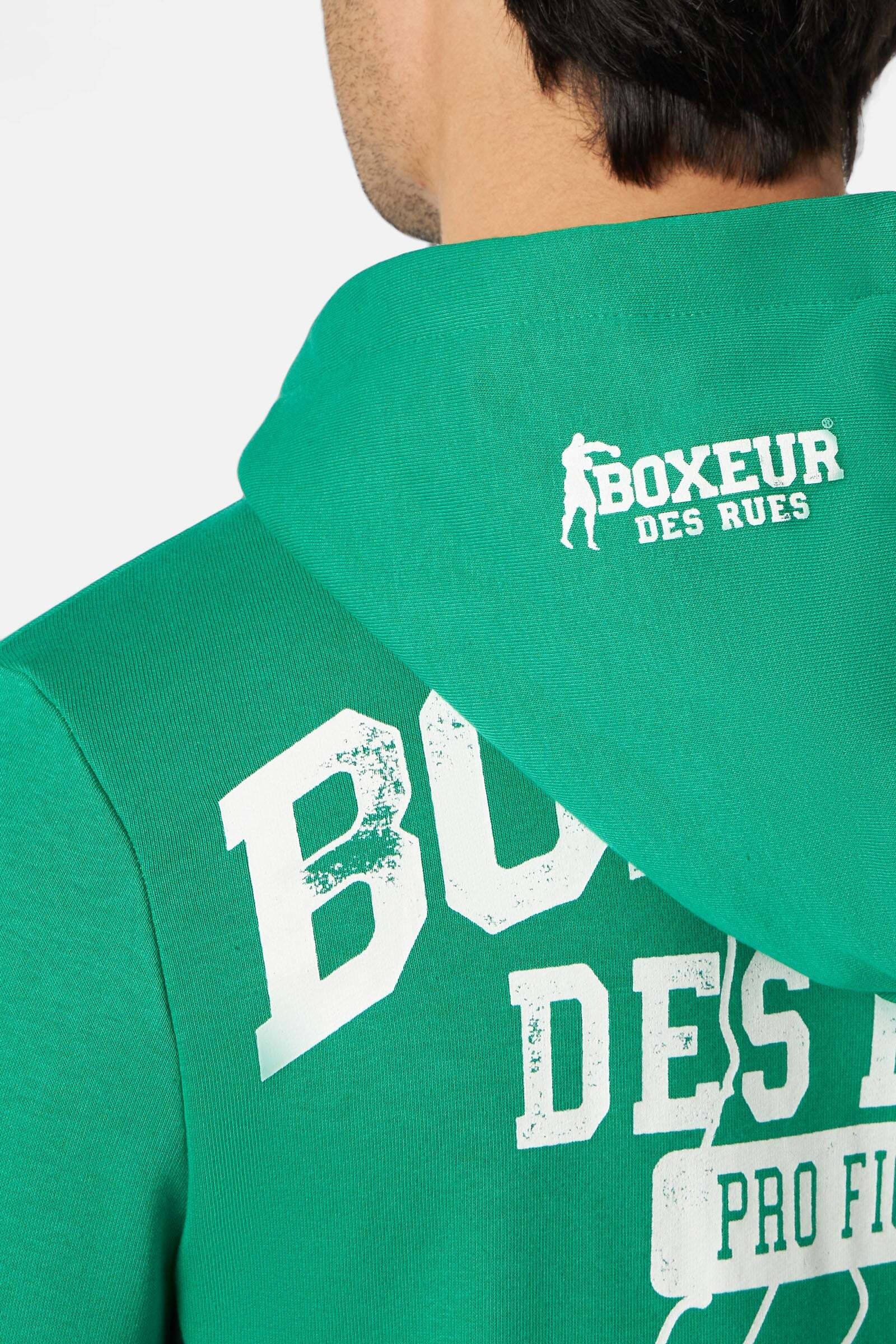 BOXEUR DES RUES Sweatjacke »BOXEUR DES RUES Sweatjacken Hooded Full Zip Sweatshirt«