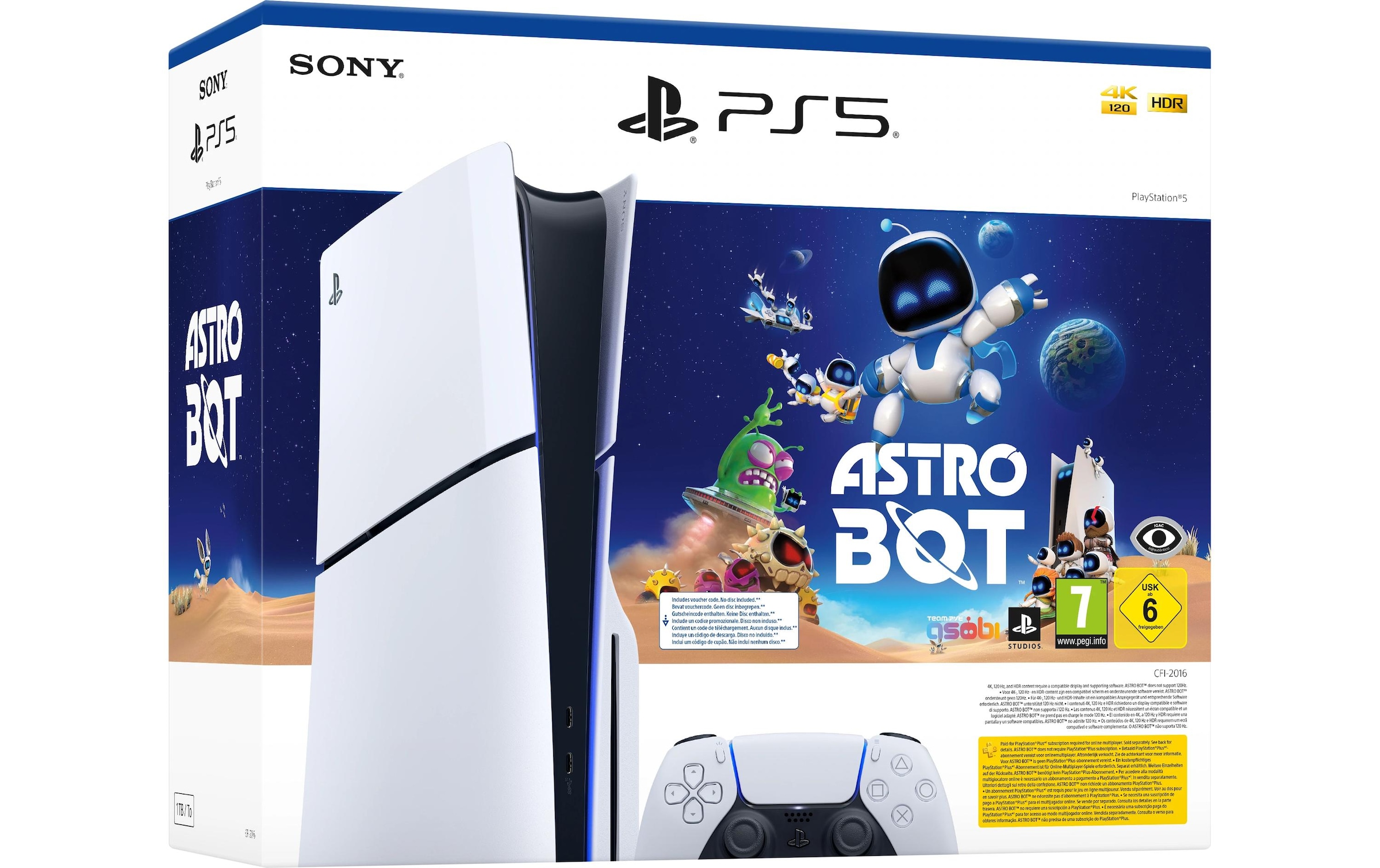 Sony Spielekonsole »5 Slim – Disc ASTRO BOT Bundle«
