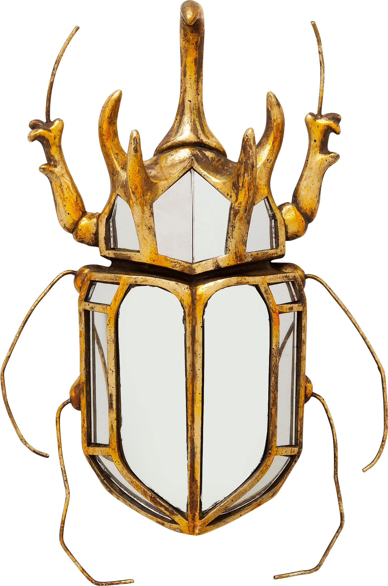 Image of Kare Design Wanddekoobjekt "Wandschmuck Beetle Mirror 25x39cm"