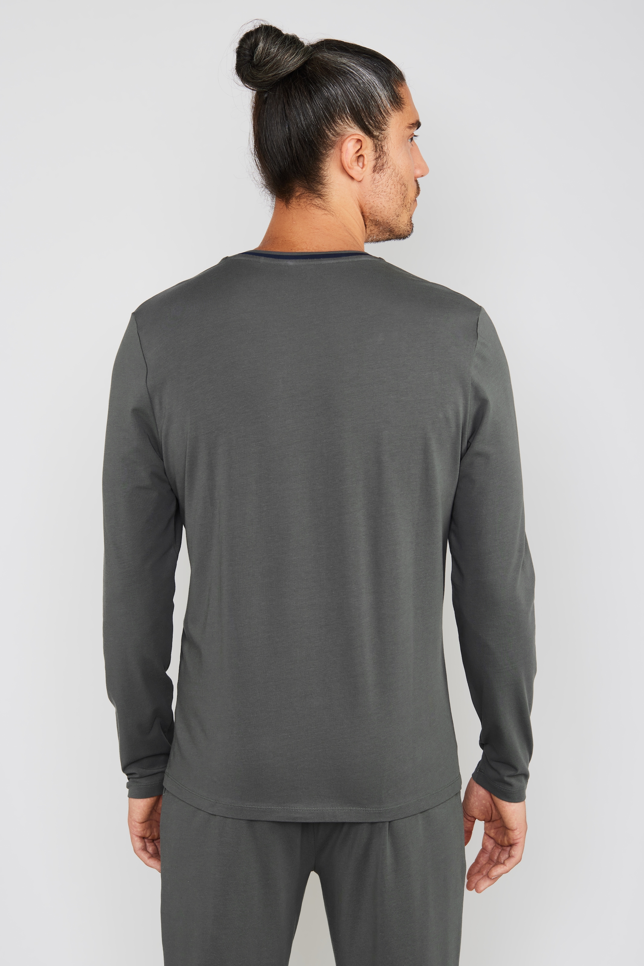 JOOP! Pyjama »Core« 2 tlg. mit Rundhalsausschnitt, Langarm, Cotton-Mix