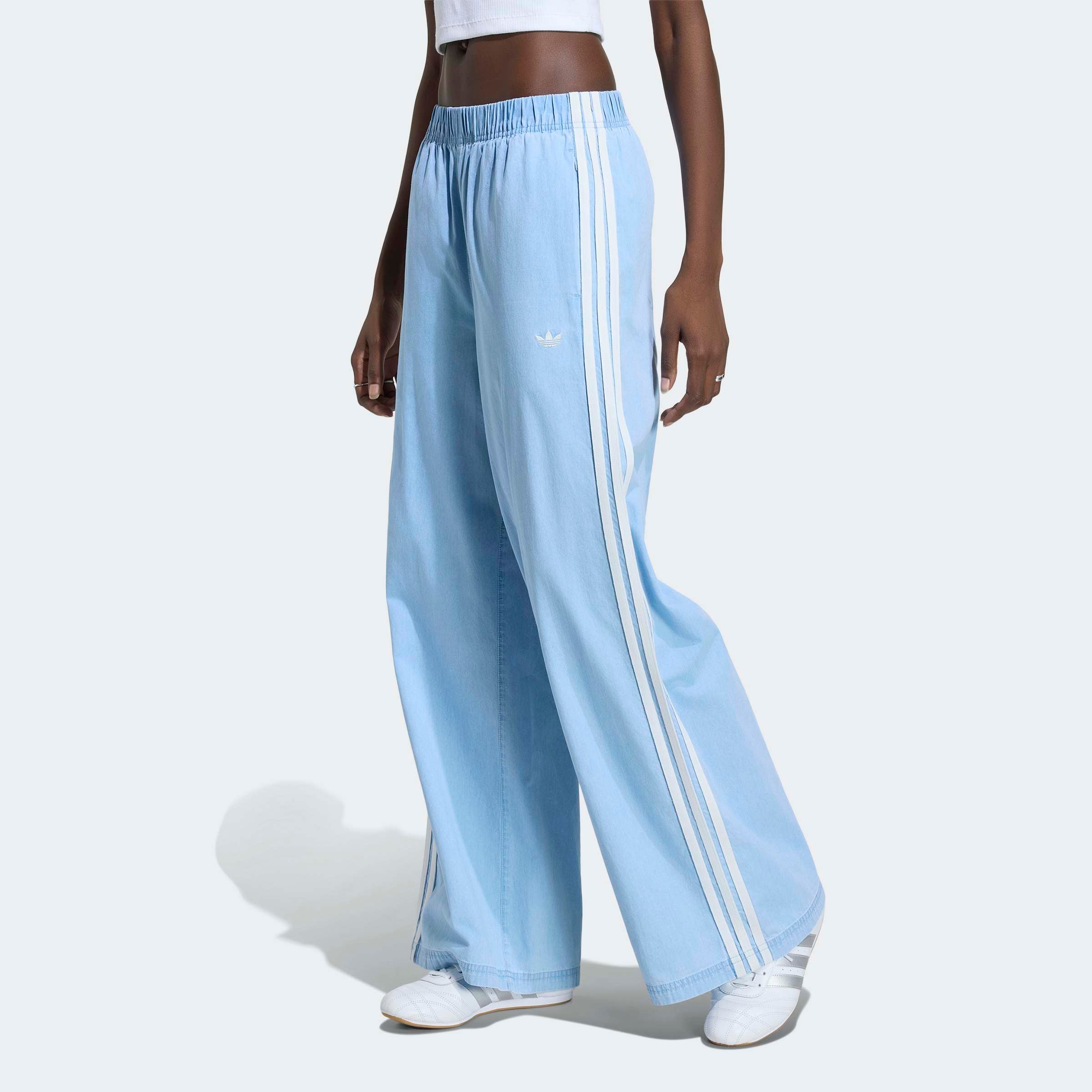 Image of adidas Originals Sporthose "ADIDAS ORIGINALS SUMMER GLOW, WEITES BEIN" für Erwachsene, mit Gummizug, locker geschnitten