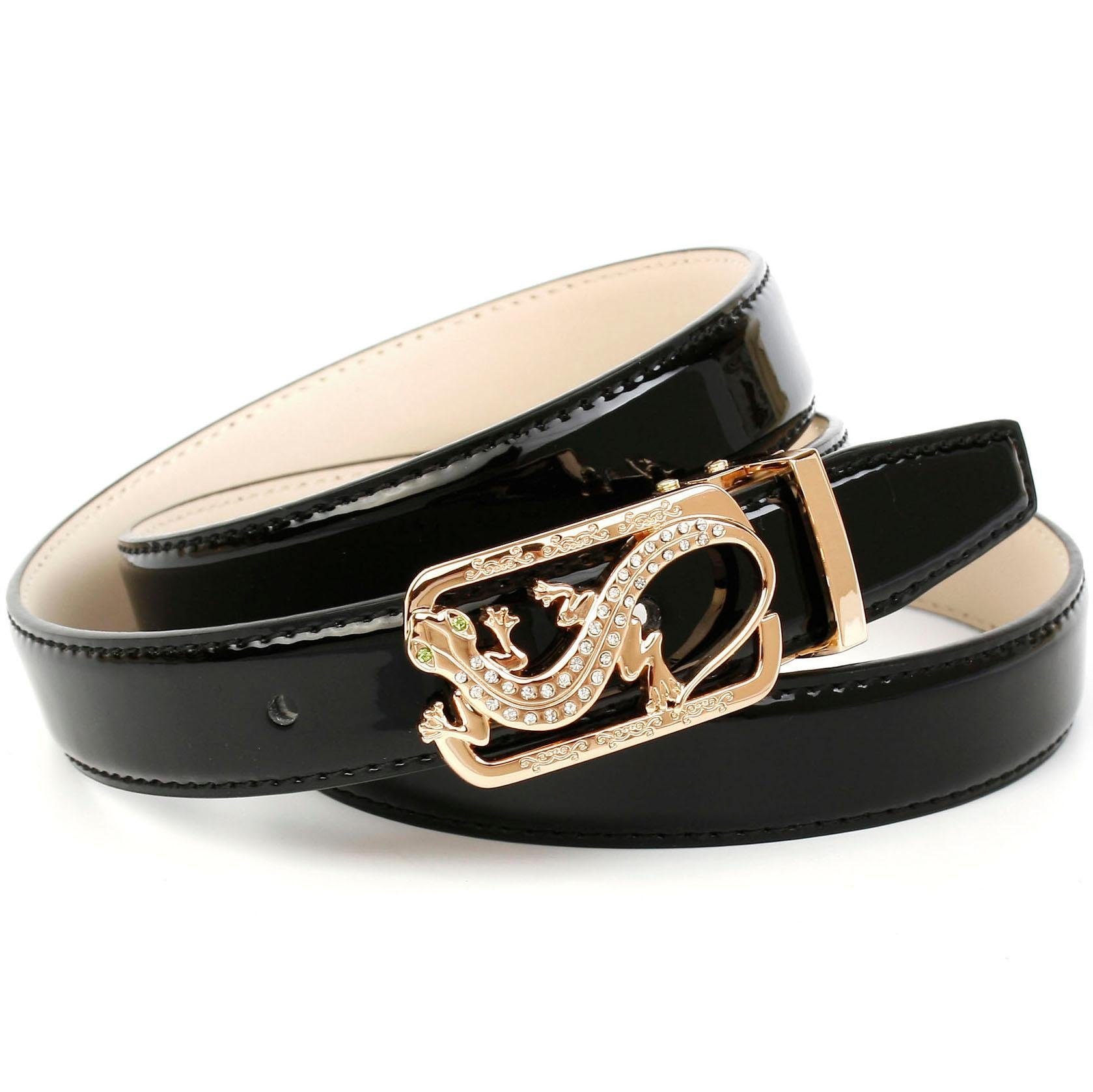 Image of Anthoni Crown Ledergürtel, mit exklusiver Koppelschliesse, Eidechse bei Ackermann Versand Schweiz