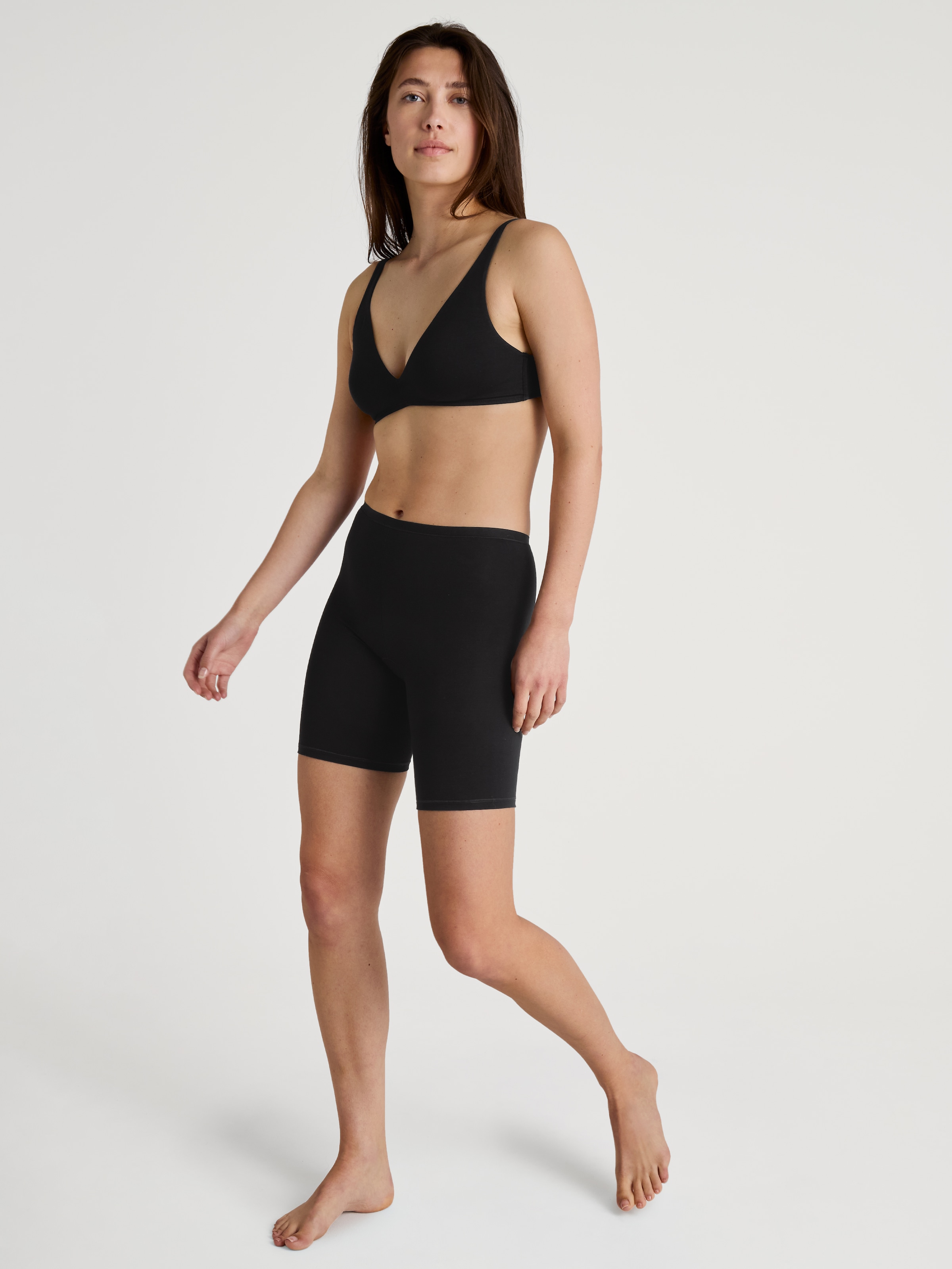 CALIDA Lange Unterhose »Natural Comfort« Single Jersey Qualität, elastisch, langes Bein, weich, Baumwoll-Mix