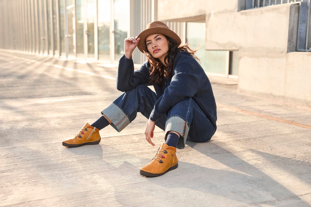 Rieker Bottines à lacets  Bottine, sneaker montante avec fermeture éclair intérieure