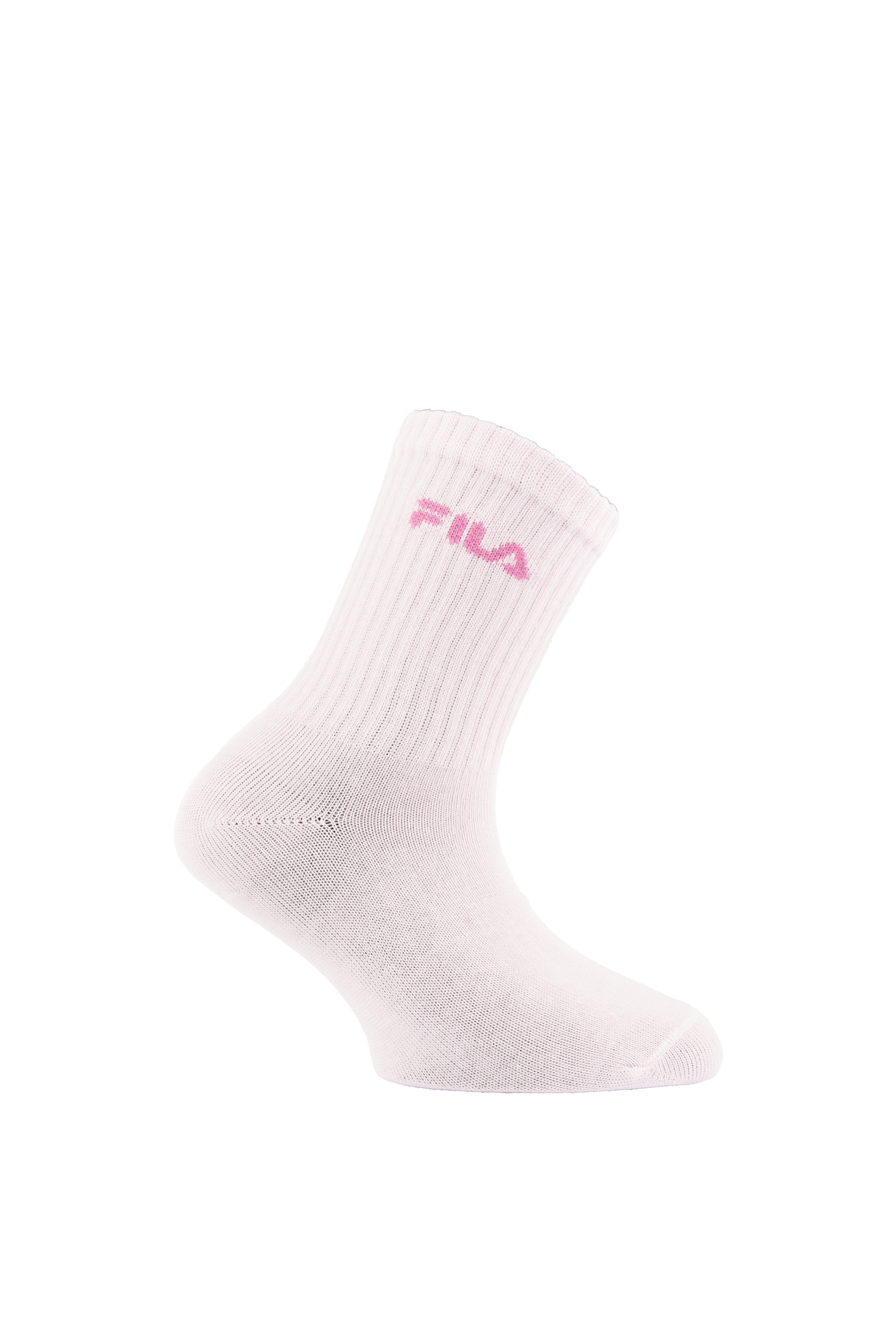 Fila Chaussettes 6 paires,  avec large bord-côte, mélange coton, motif Love