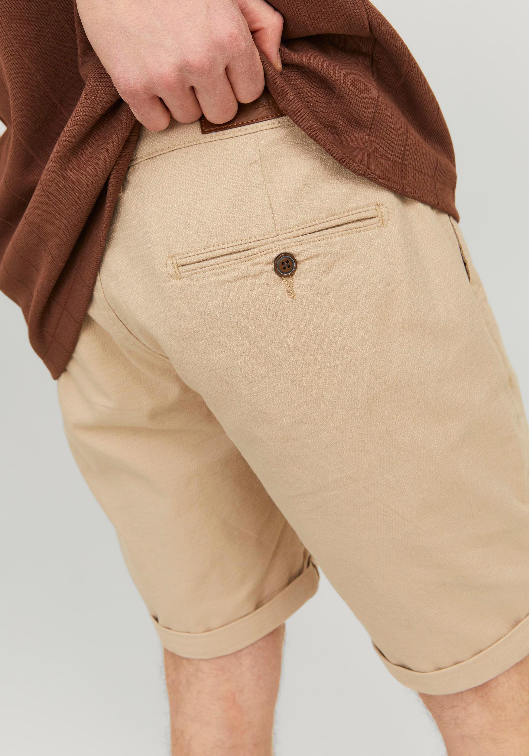 Jack & Jones Chinoshorts »JPSTFURY JJSHORTS ANA SN«, mit Taschen