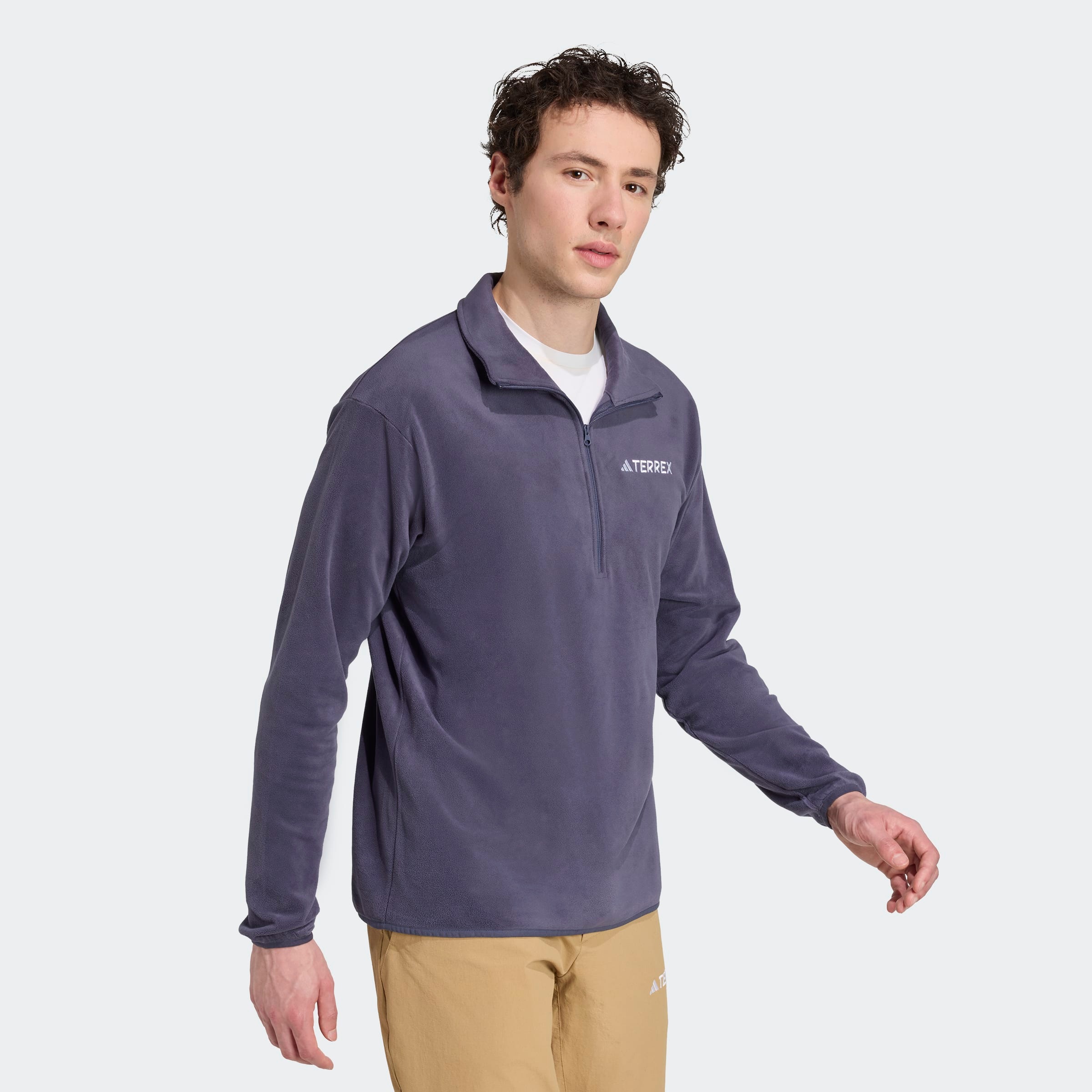 adidas TERREX Pull en polaire »MT ESS HZ FL«, avec fermeture éclair, en polyester, style sportif
