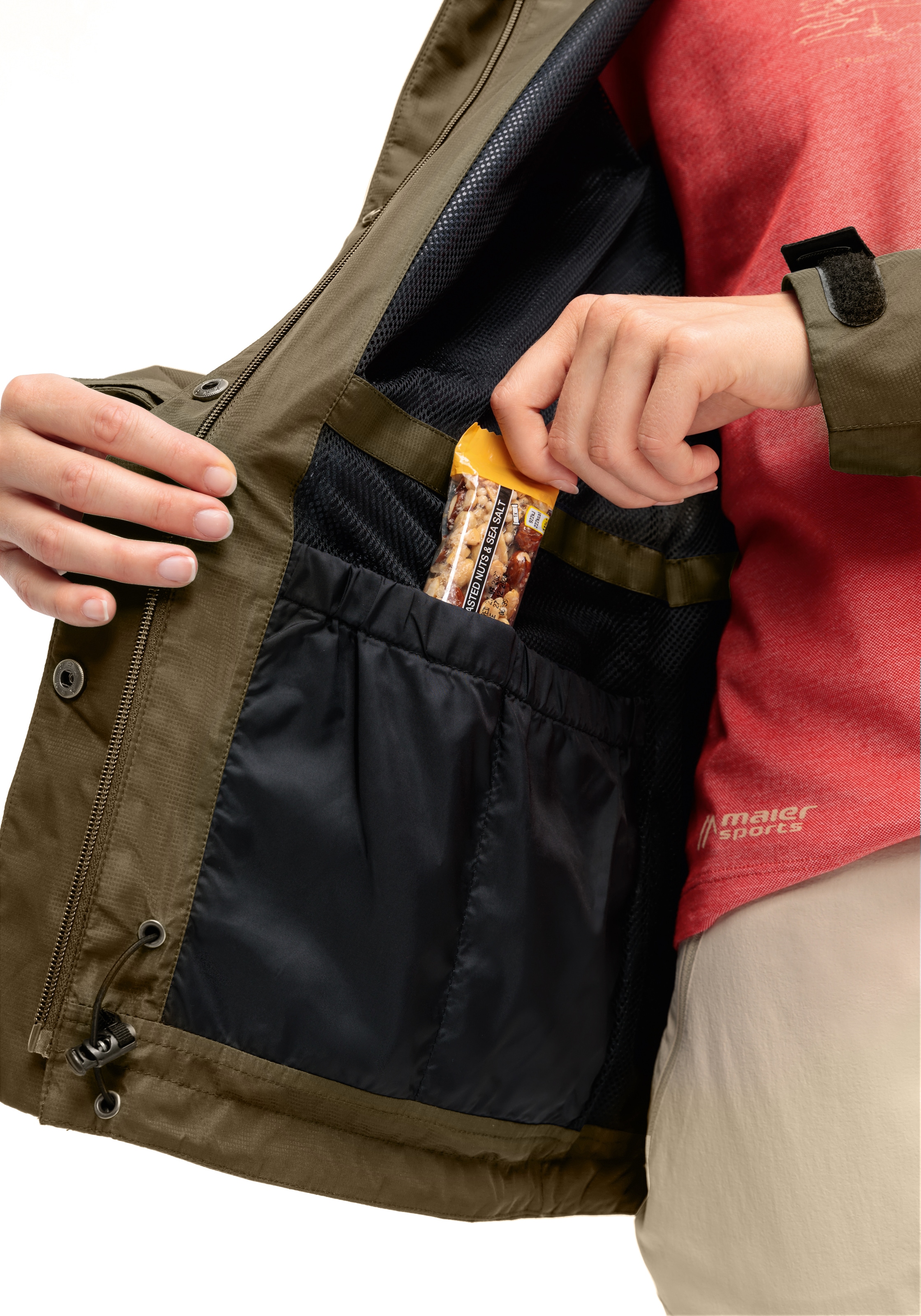 Maier Sports Allwetterjacke »D GG Allwetterjacke«, mit Kapuze