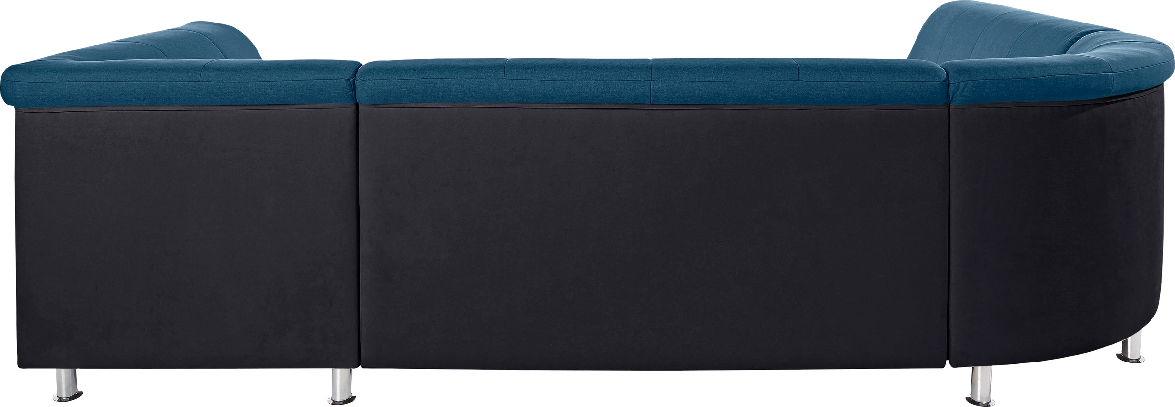 TRENDMANUFAKTUR Paysage de salon »Rondo 3, zeitlos und modern, im Materialmix, U-Form« au choix pour plus de confort avec ressorts ensachés, au choix avec fonction lit