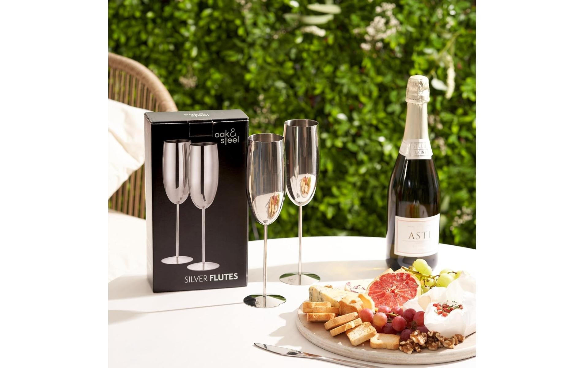   Sektglas »Oak & Steel 285 ml, 2 Stück«